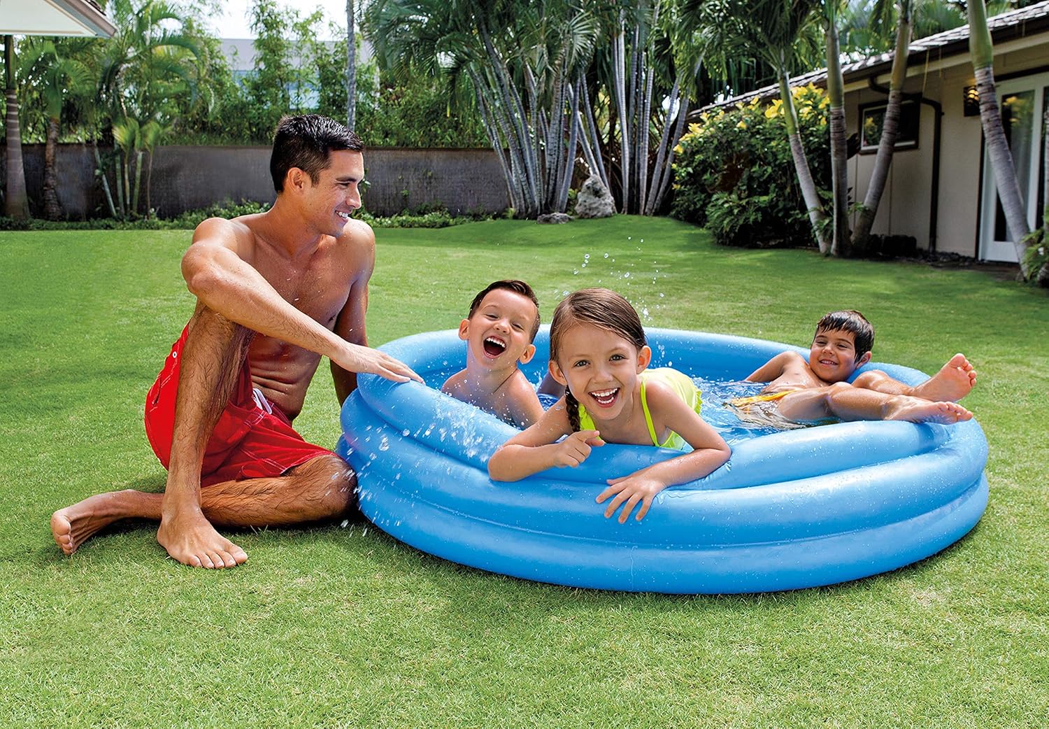 Intex Crystal Blue Pool 4