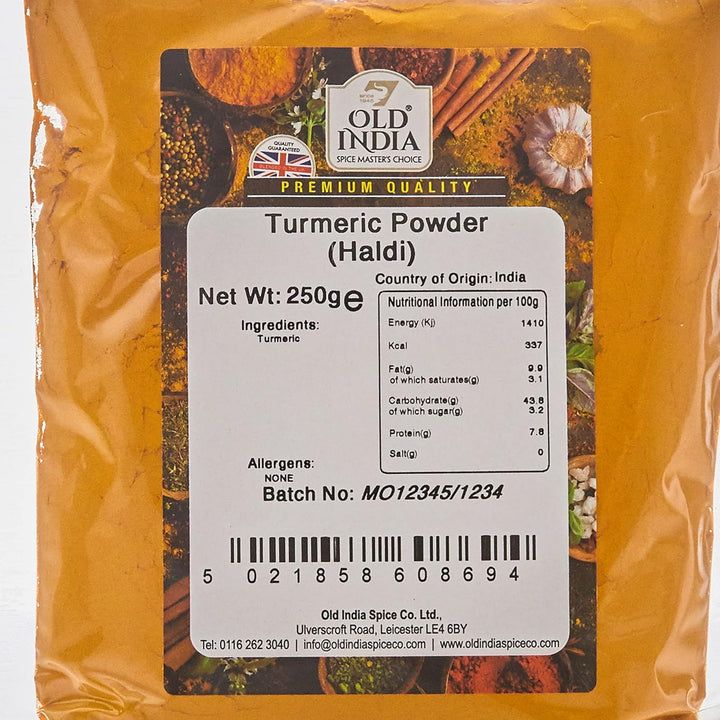 Old India - Turmeric Powder (Haldi) 250 g