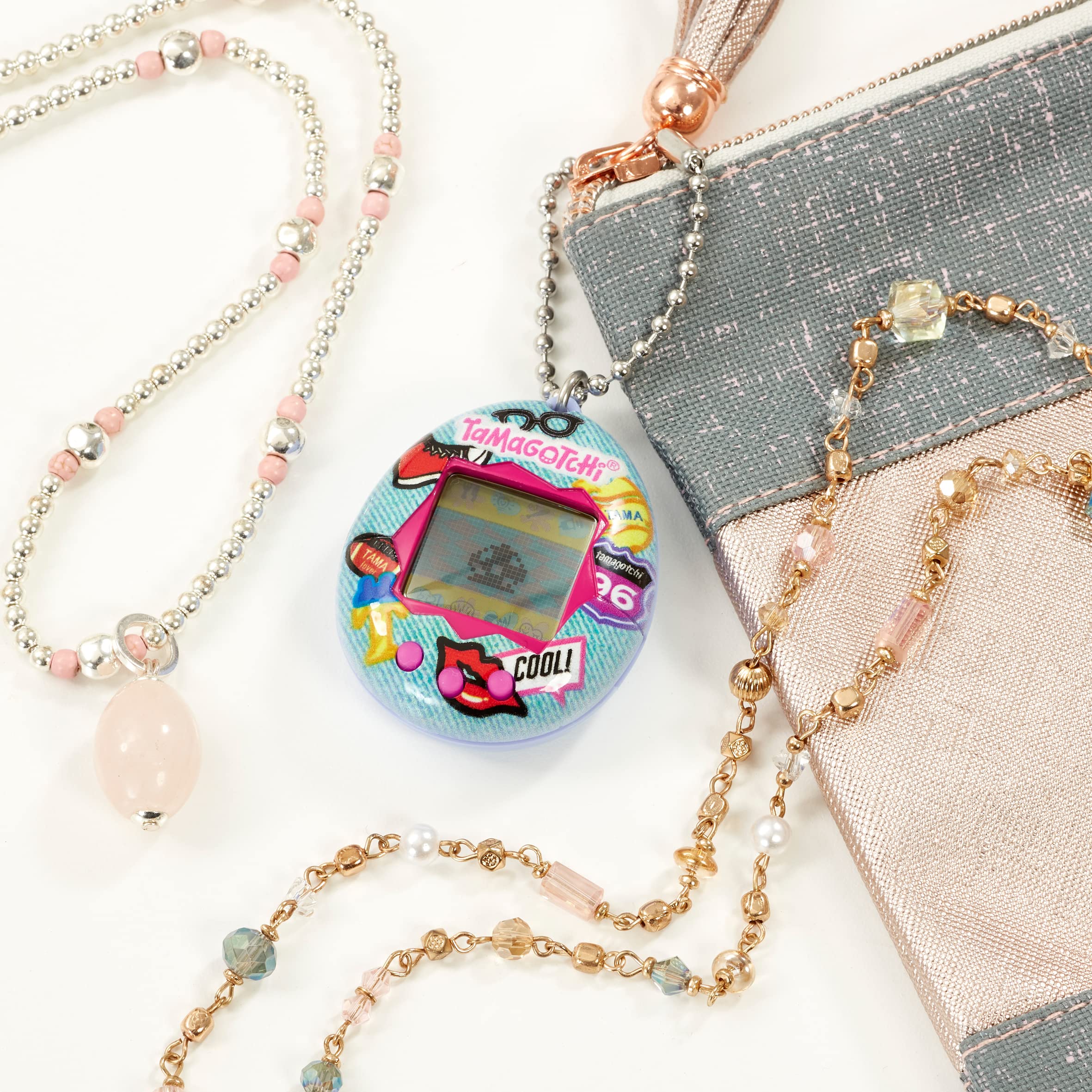 Bandai Tamagotchi Original Lots of Love Shell - Retro Electronic Pet Toy for Kids & Adults 21