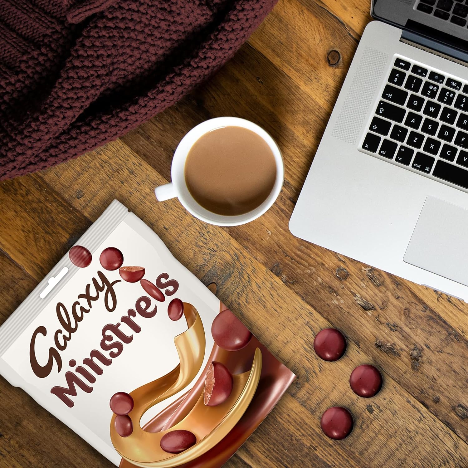 Galaxy Minstrels Milk Chocolate Pouch Bag 118g 6