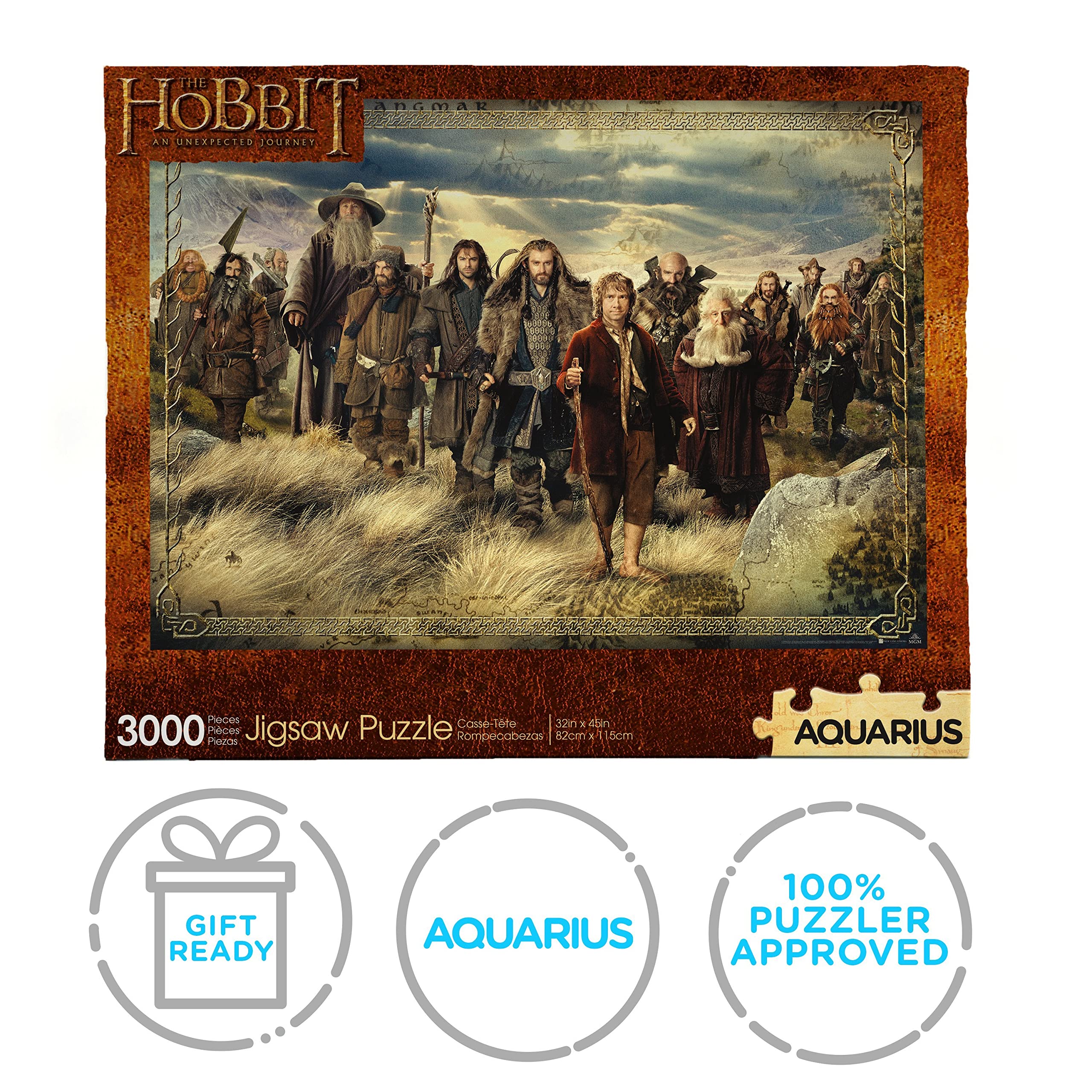 AQUARIUS The Hobbit Puzzle (3000 Piece Jigsaw Puzzle) (68521) 7