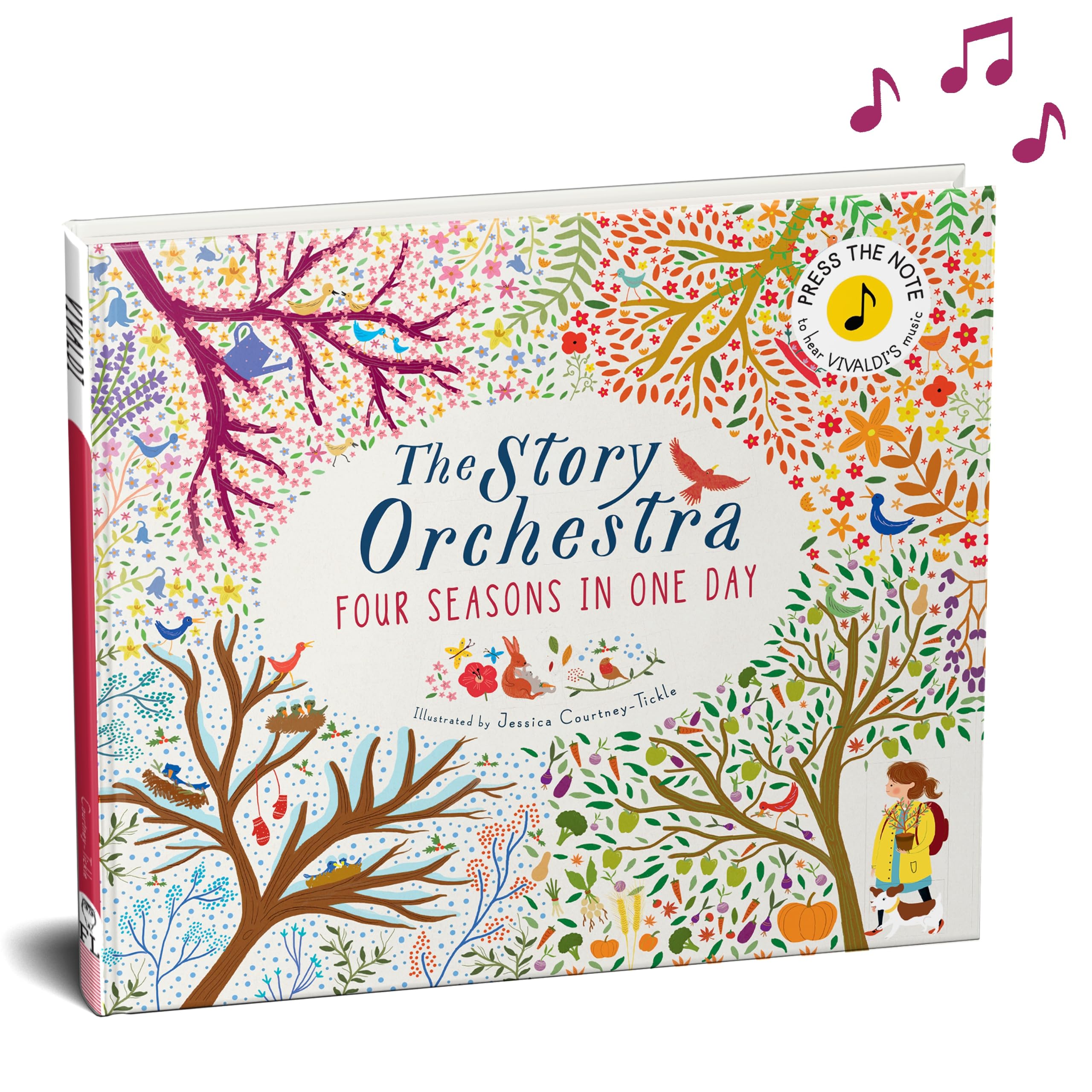 Frances Lincoln The Story Orchestra: Four Seasons in One Day - Classical Music Sound Book for Ages 2-5