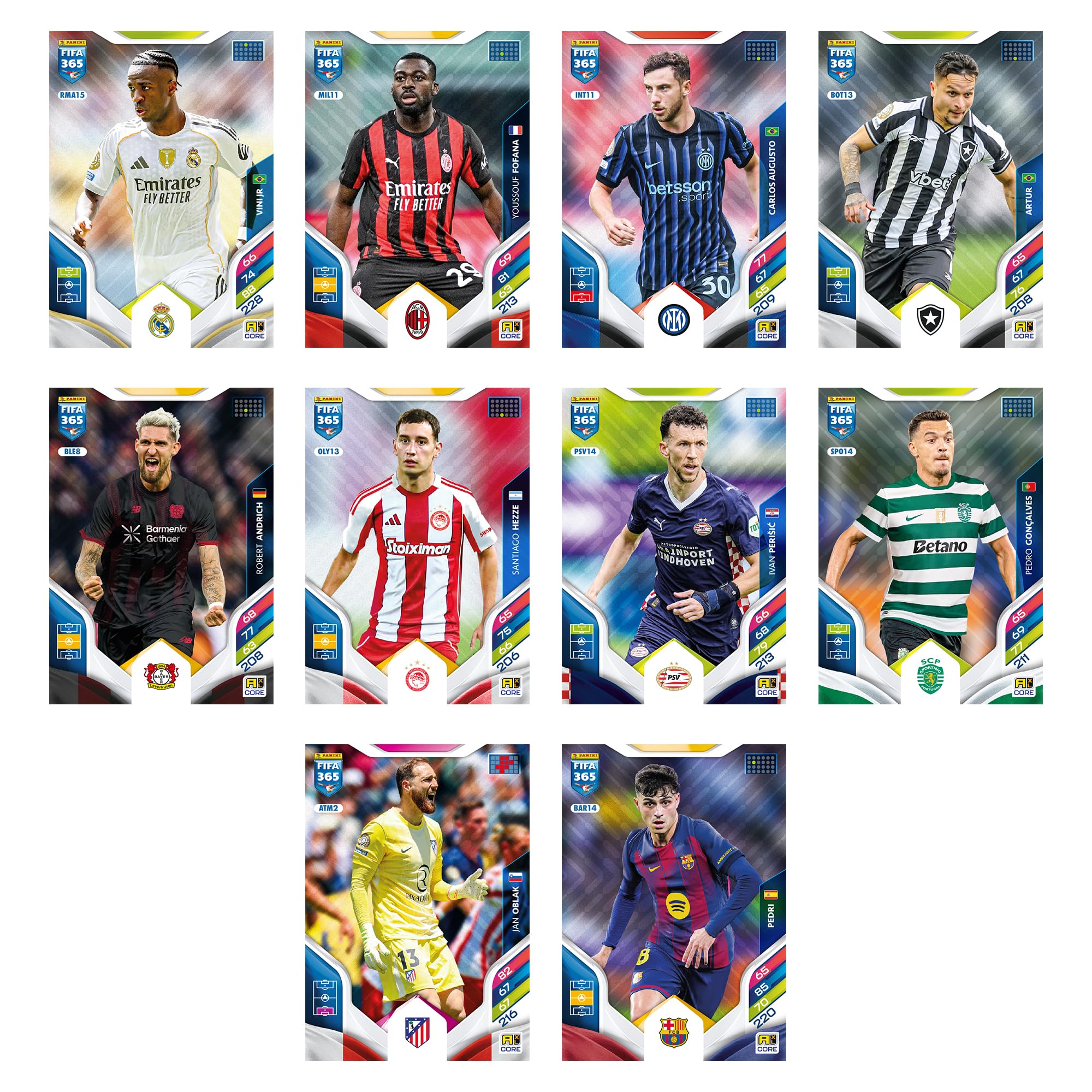 Panini FIFA 365 Adrenalyn XL Trading Cards - Mega Pack Bundle 3