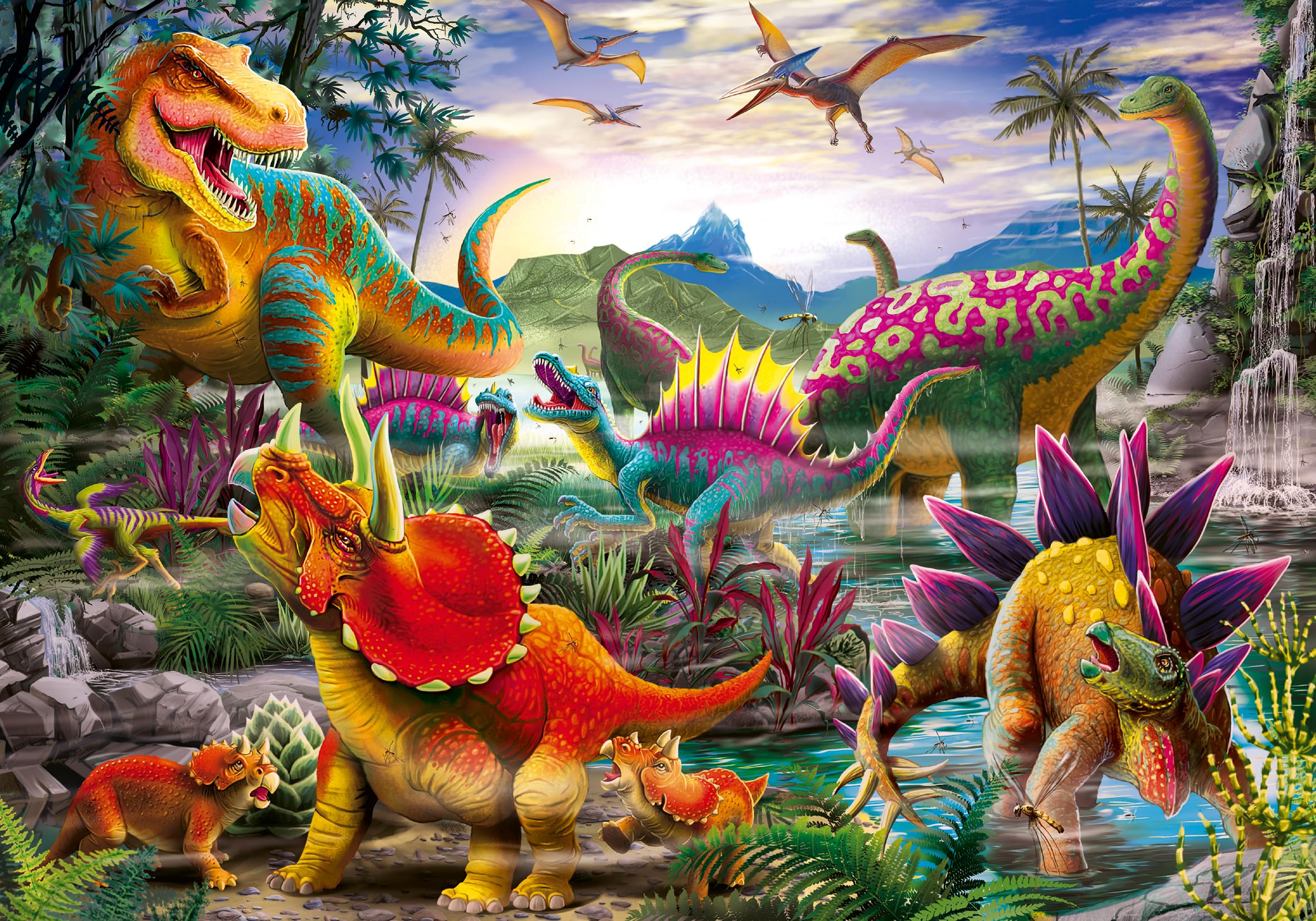 Ravensburger T-Rex Terror Dinosaurs Jigsaw Puzzle - 35 Pieces | Ages 3+ | 26x18cm 2