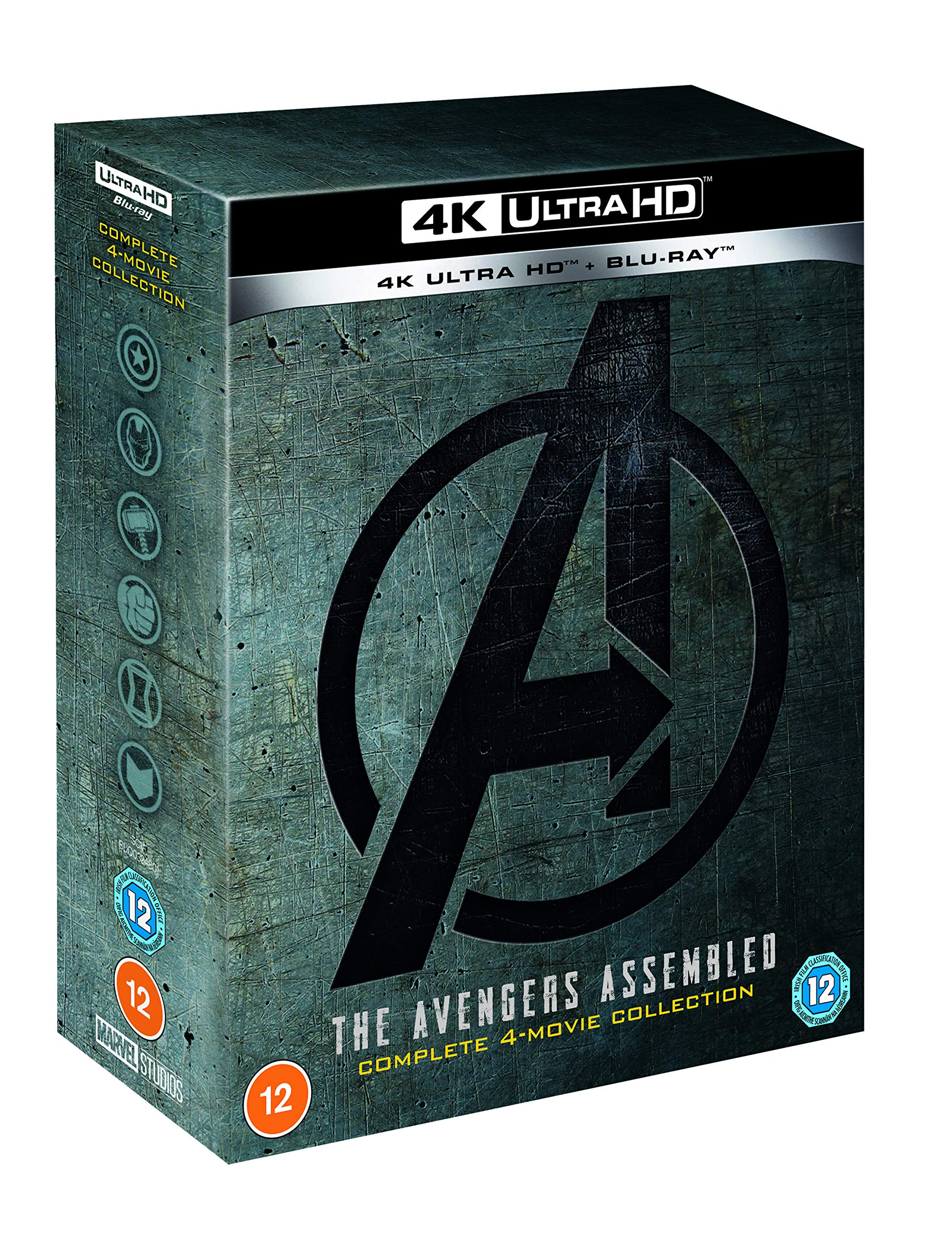 Avengers 1-4 Collection [4K UHD Blu-ray] 2