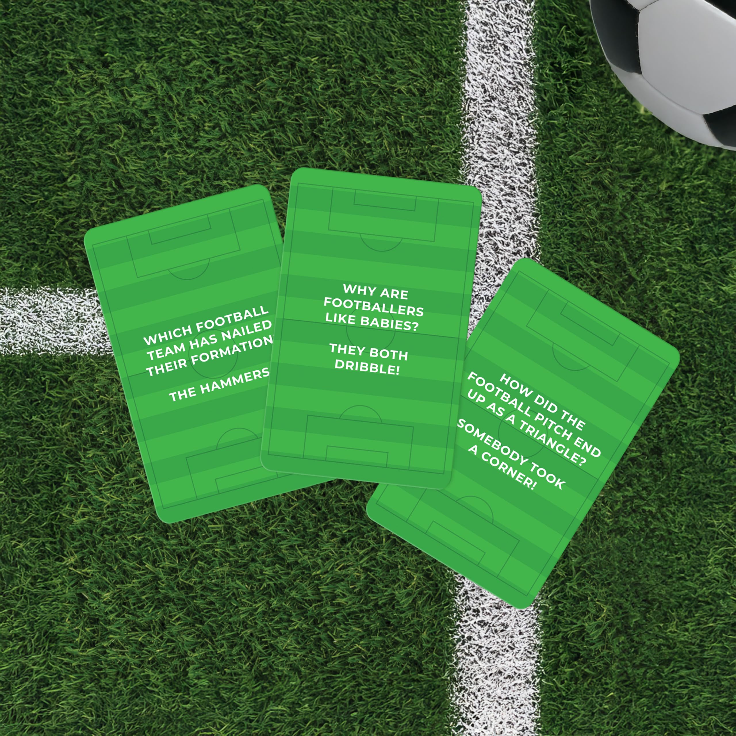 Gift Republic Football Dad Jokes - 100 Card Pack with Football-Themed Puns 11