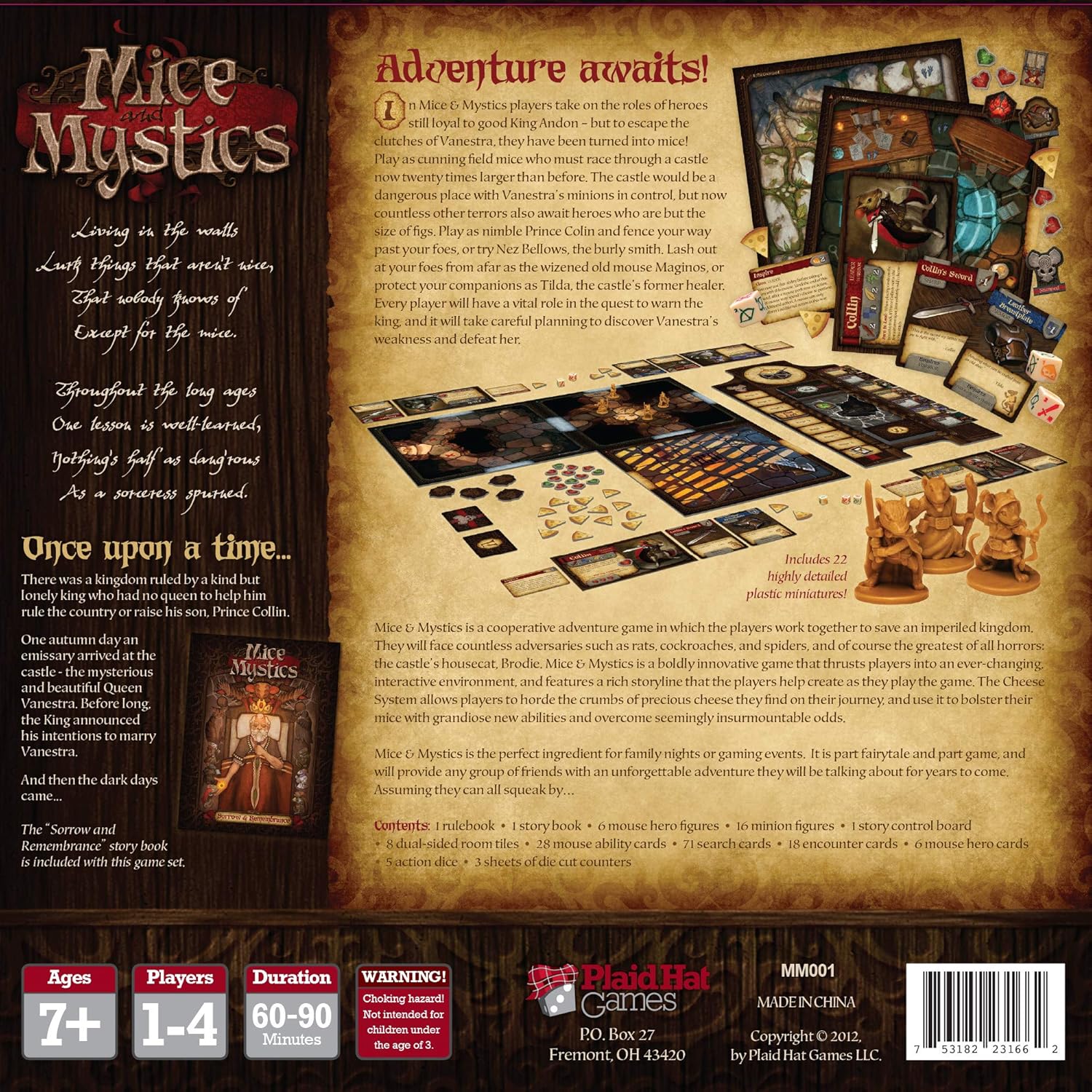 Plaid Hat Games Mice and Mystics Board Game 7