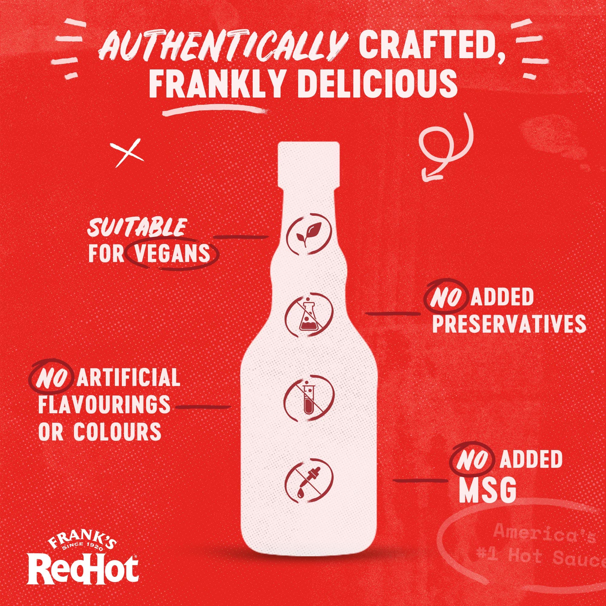 Frank's RedHot Smoked Chipotle Craft Hot Sauce 135 ML | Pack of 2