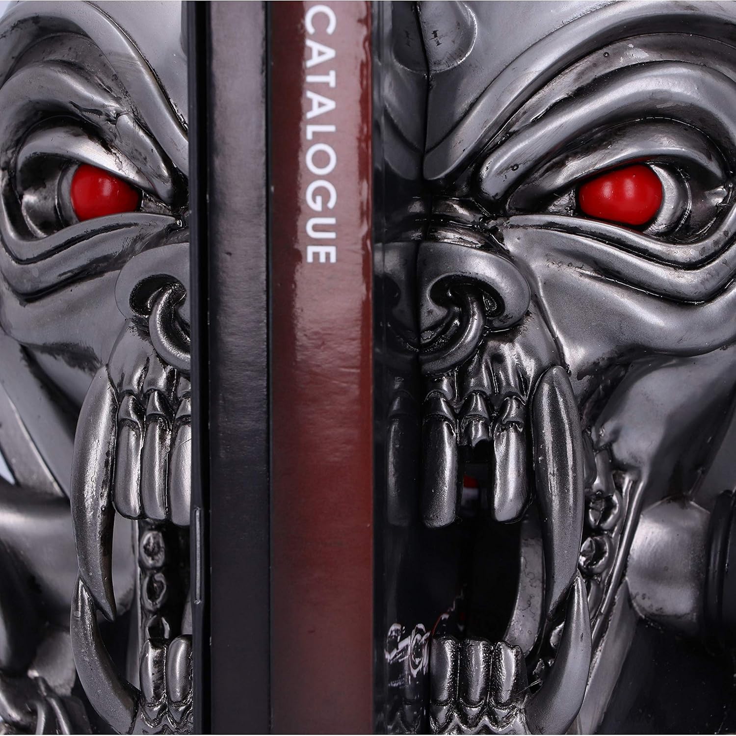 Nemesis Now Motorhead Warpig Snaggletooth Bookends - Silver Resin Rock Memorabilia 6