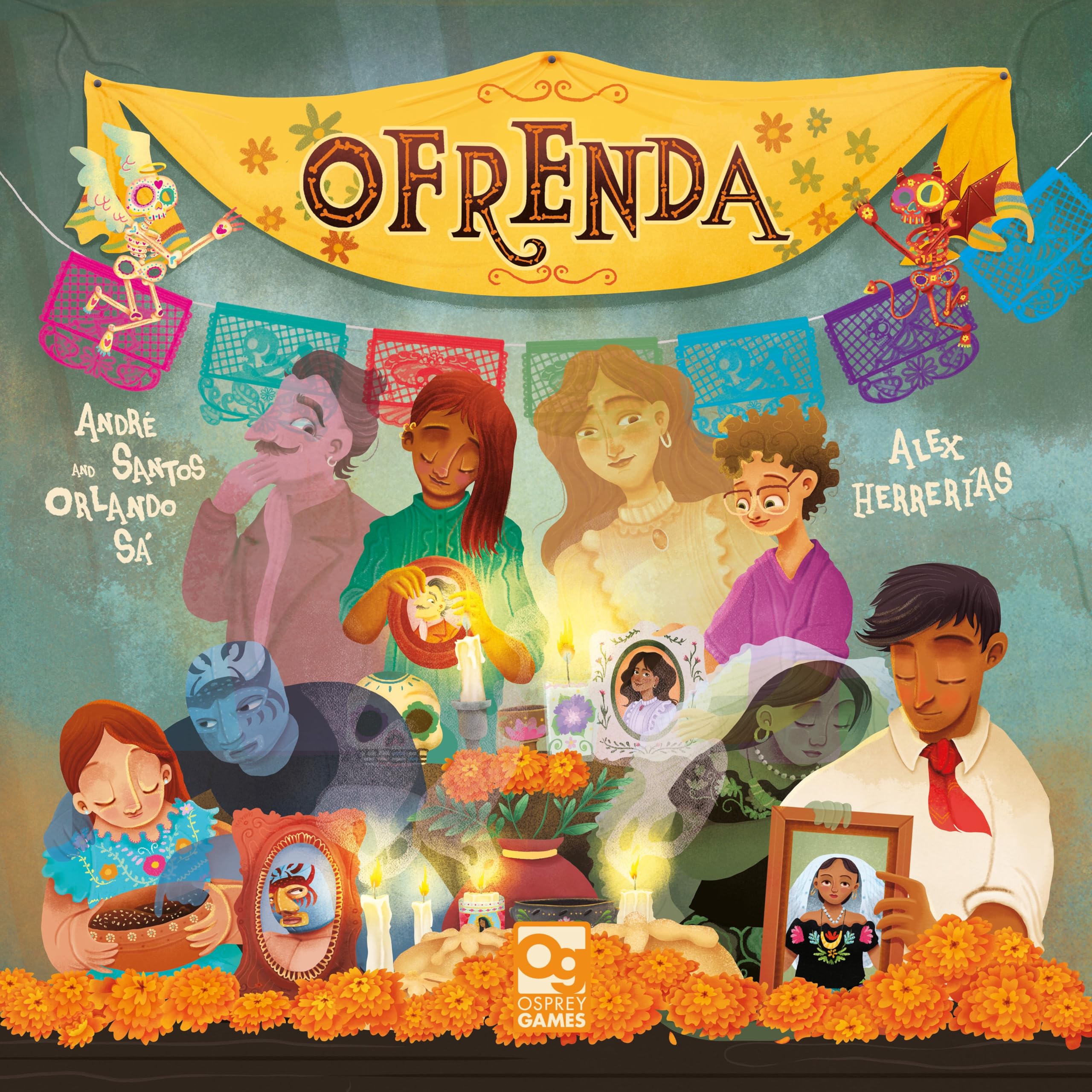 Osprey Games Ofrenda Board Game 1