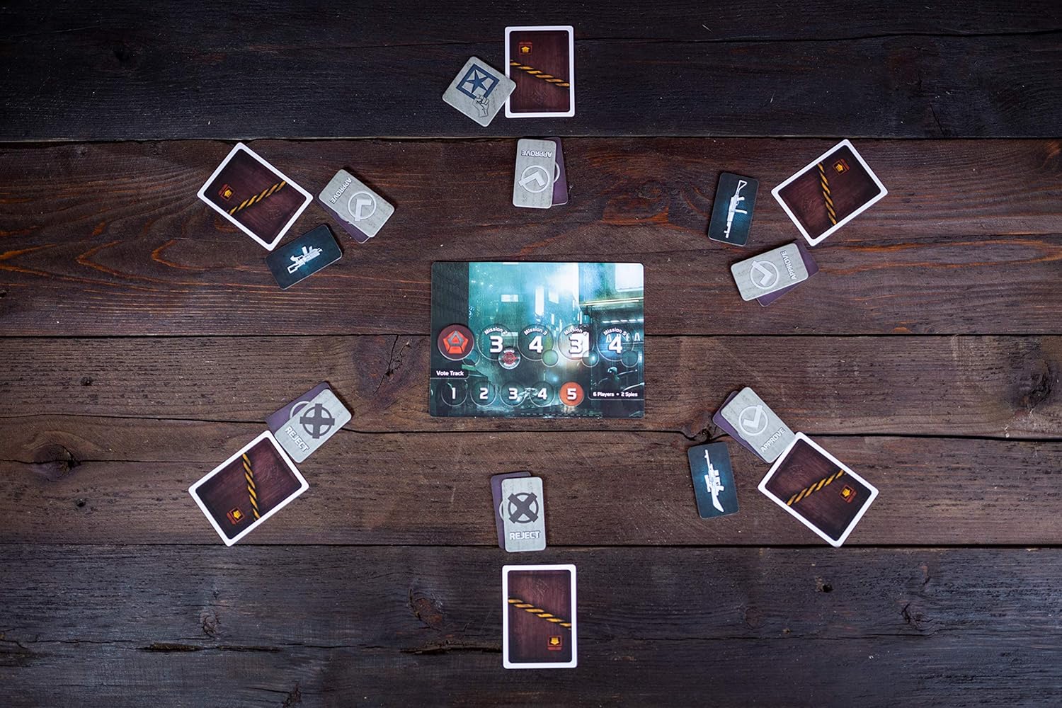 The Resistance RES2IBC Board Game 10