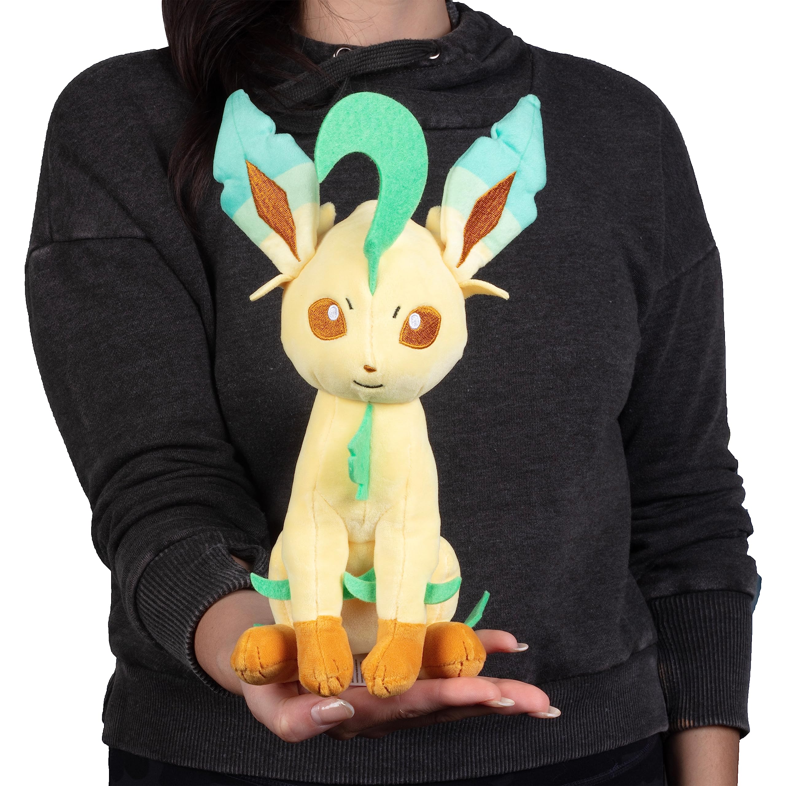 Pokémon Leafeon Stuffed Animal Plush - 8-Inch Soft Polyester Toy | Unisex Children 6