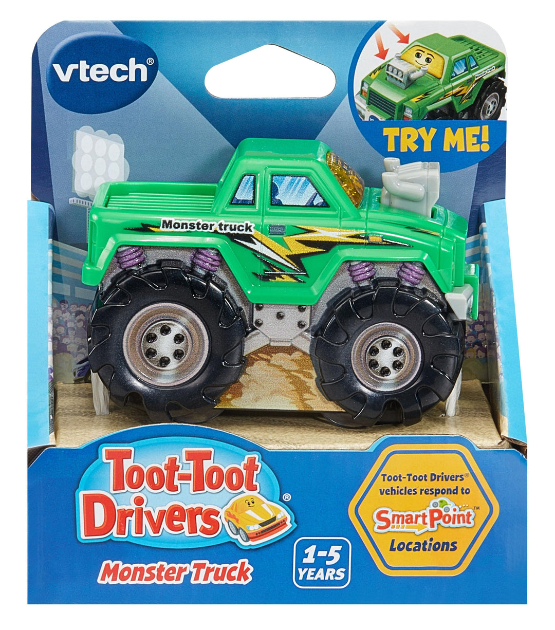 VTech Toot-Toot Drivers Monster Truck - Interactive Light-Up Vehicle with Music & Sounds for Toddlers