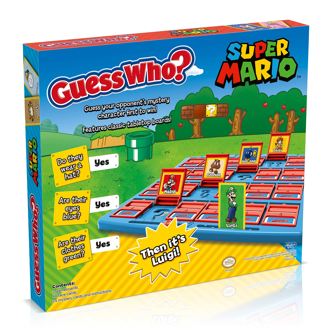 Winning Moves Marvel Guess Who? Board Game for Ages 3+