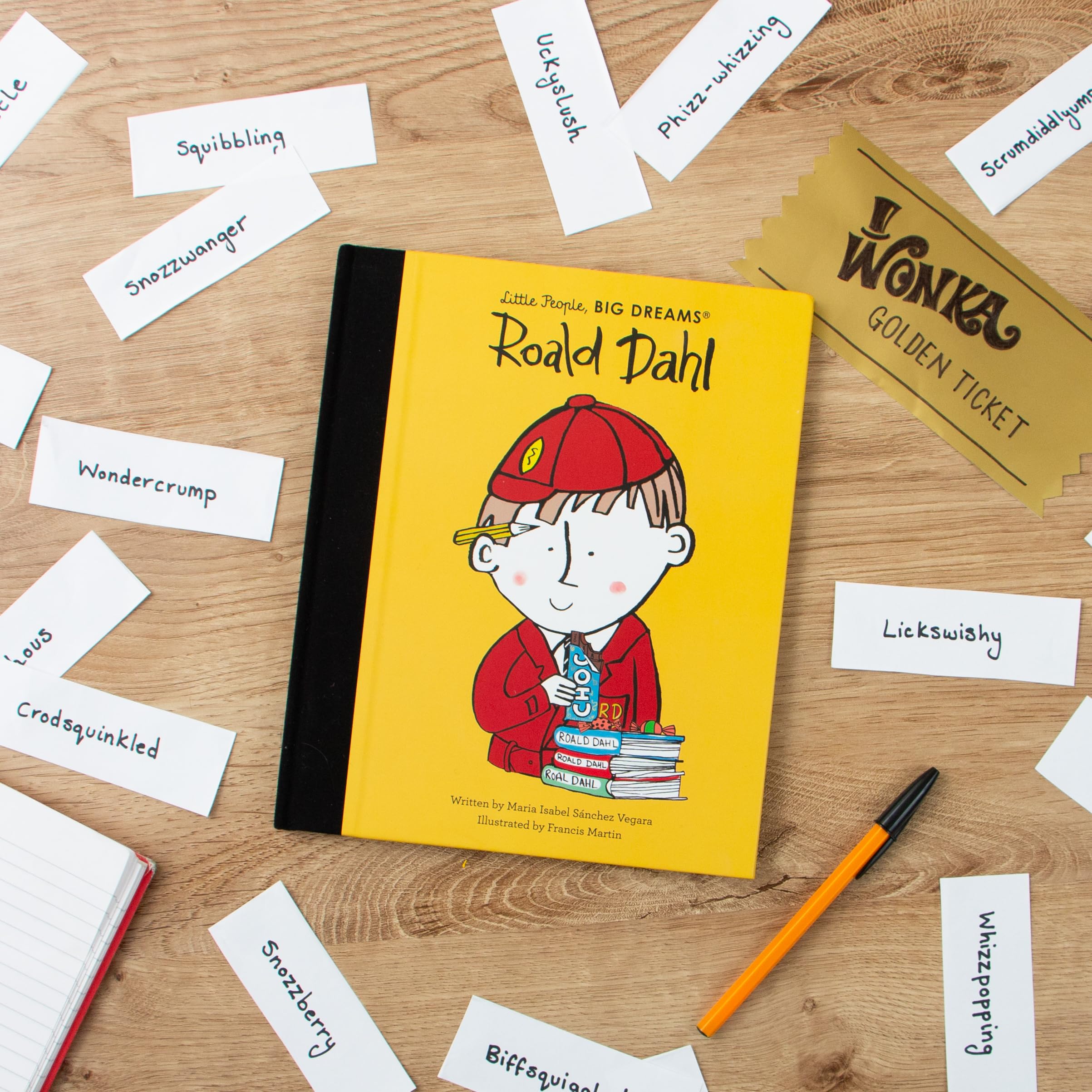 Quarto Roald Dahl (Little People, BIG DREAMS) | Hardcover | Ages 6-8 Years