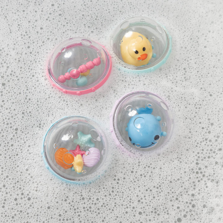 Munchkin Float and Play Bubbles Bath Toy - Spinning, Rattling & Floating Water Play for Babies 4+ Months