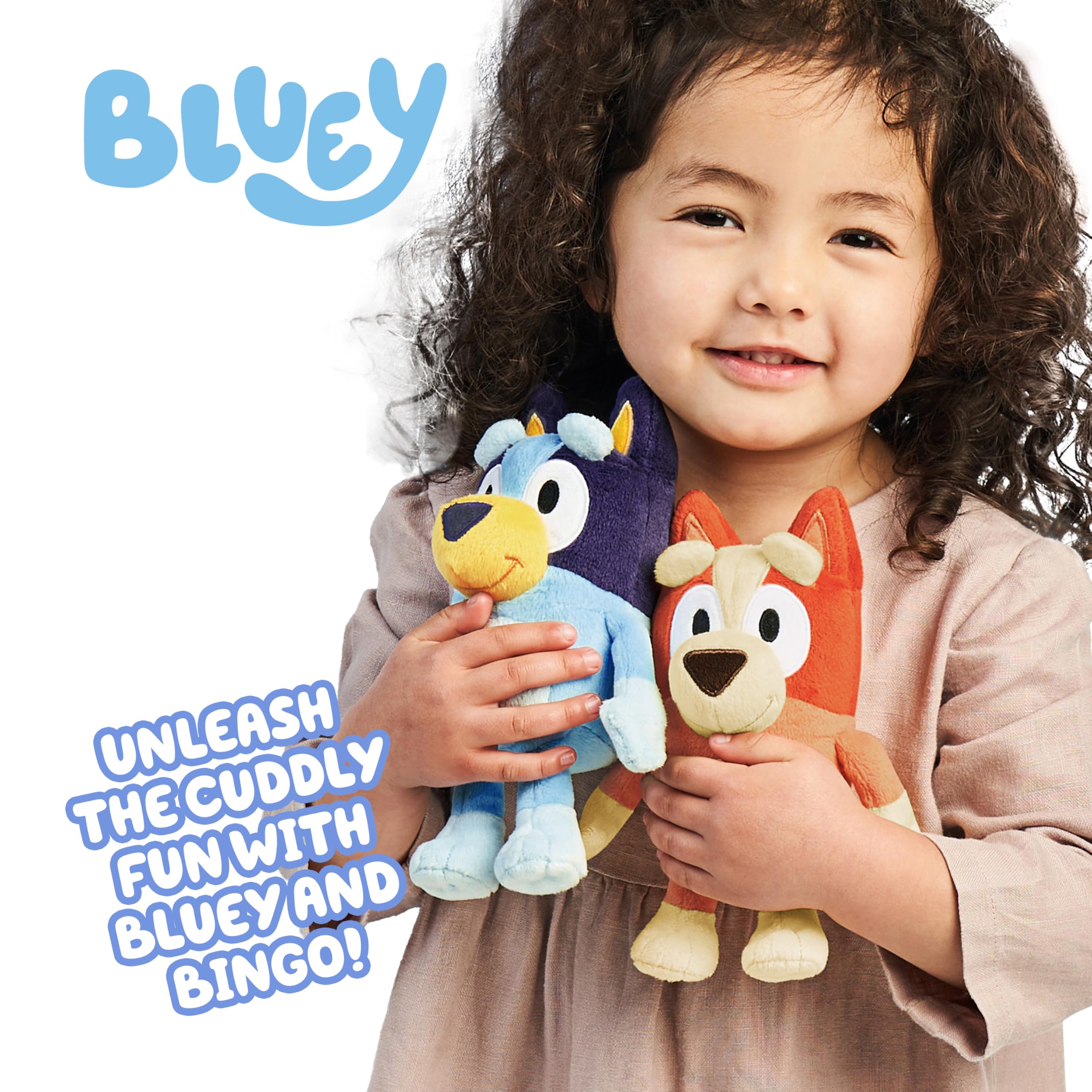 Bluey & Bingo 2 Pack 20cm Plush Official Collectable Character Cuddly Soft 7