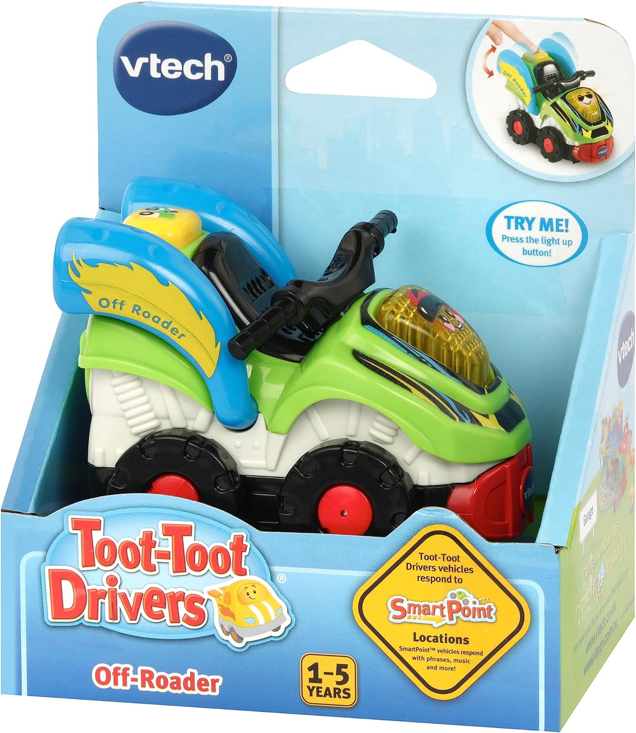 VTech Toot-Toot Drivers Off-Roader - Interactive Musical Toy Vehicle for Toddlers 12 Months+ 4