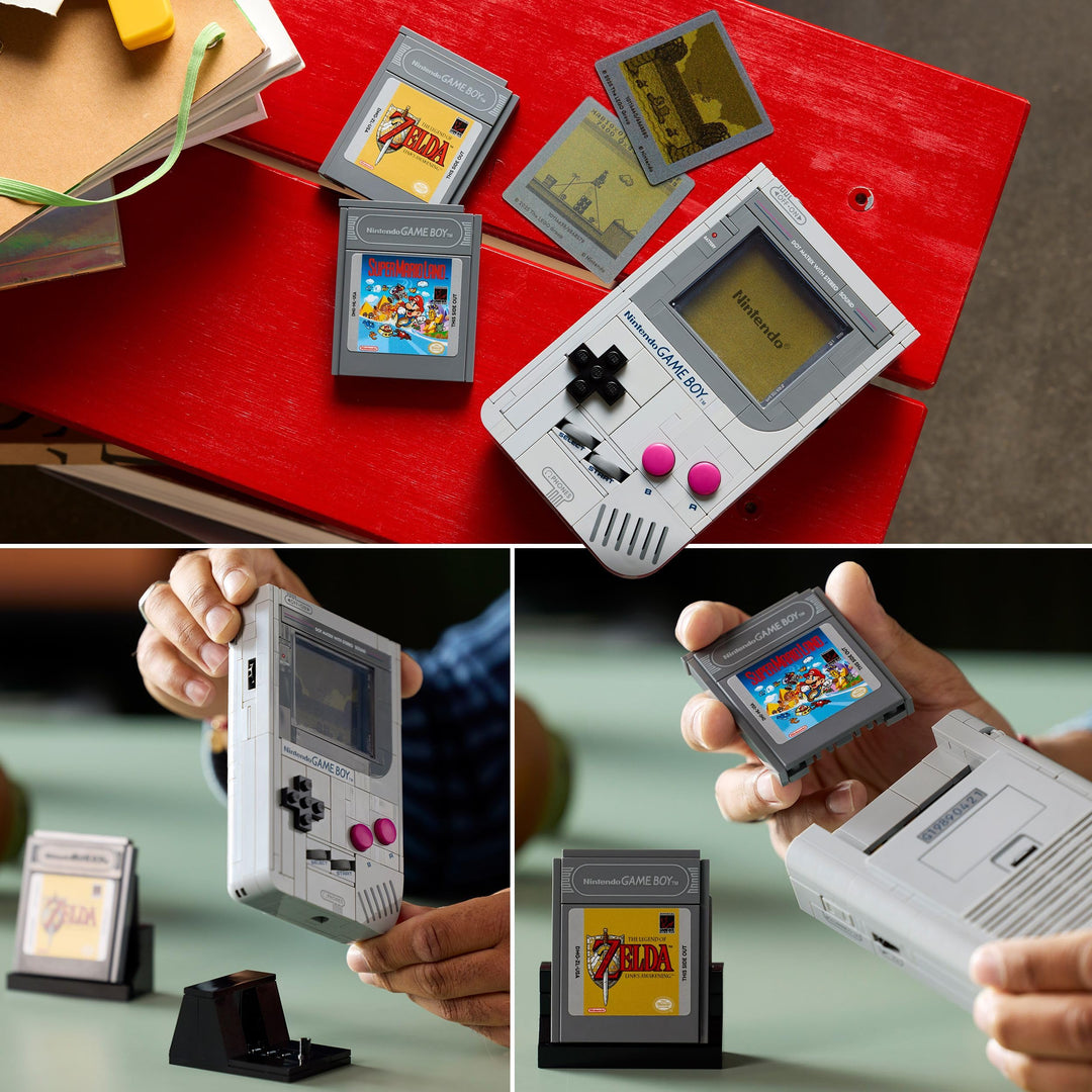 LEGO Super Mario Game Boy Building Set 72046 - Nintendo Display Model for Adults