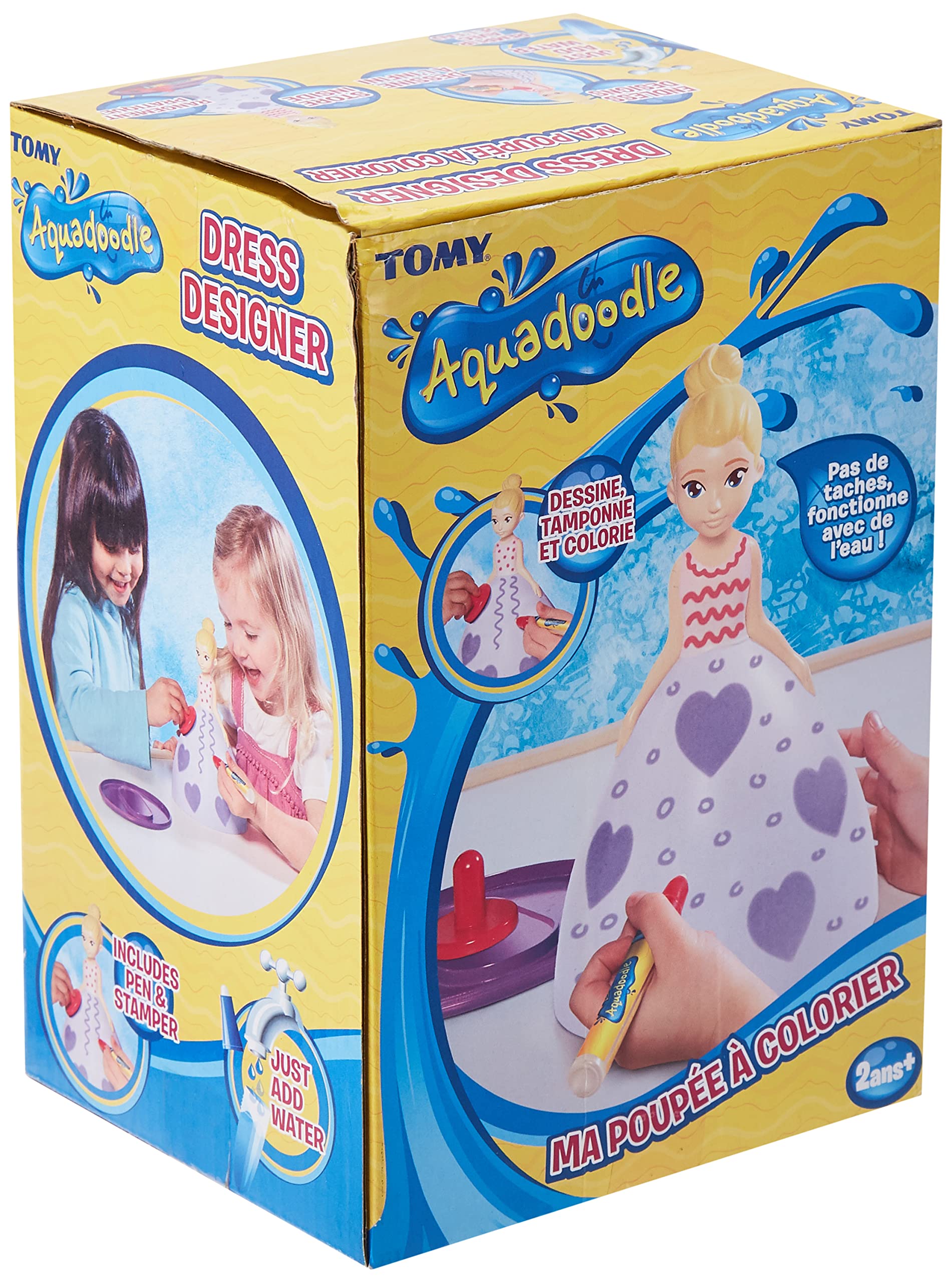 Aqua Doodle Dress Designer - Mess Free 3D Water Drawing Toy for Toddlers 18 Months+ 10