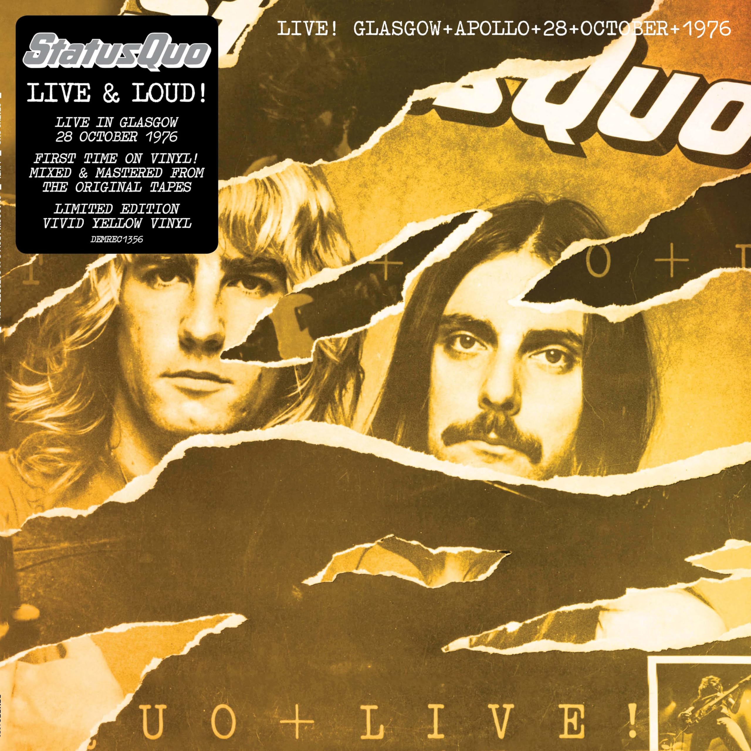 Status Quo - 28th October 1976 Live! [2LP Yellow Vinyl] 1