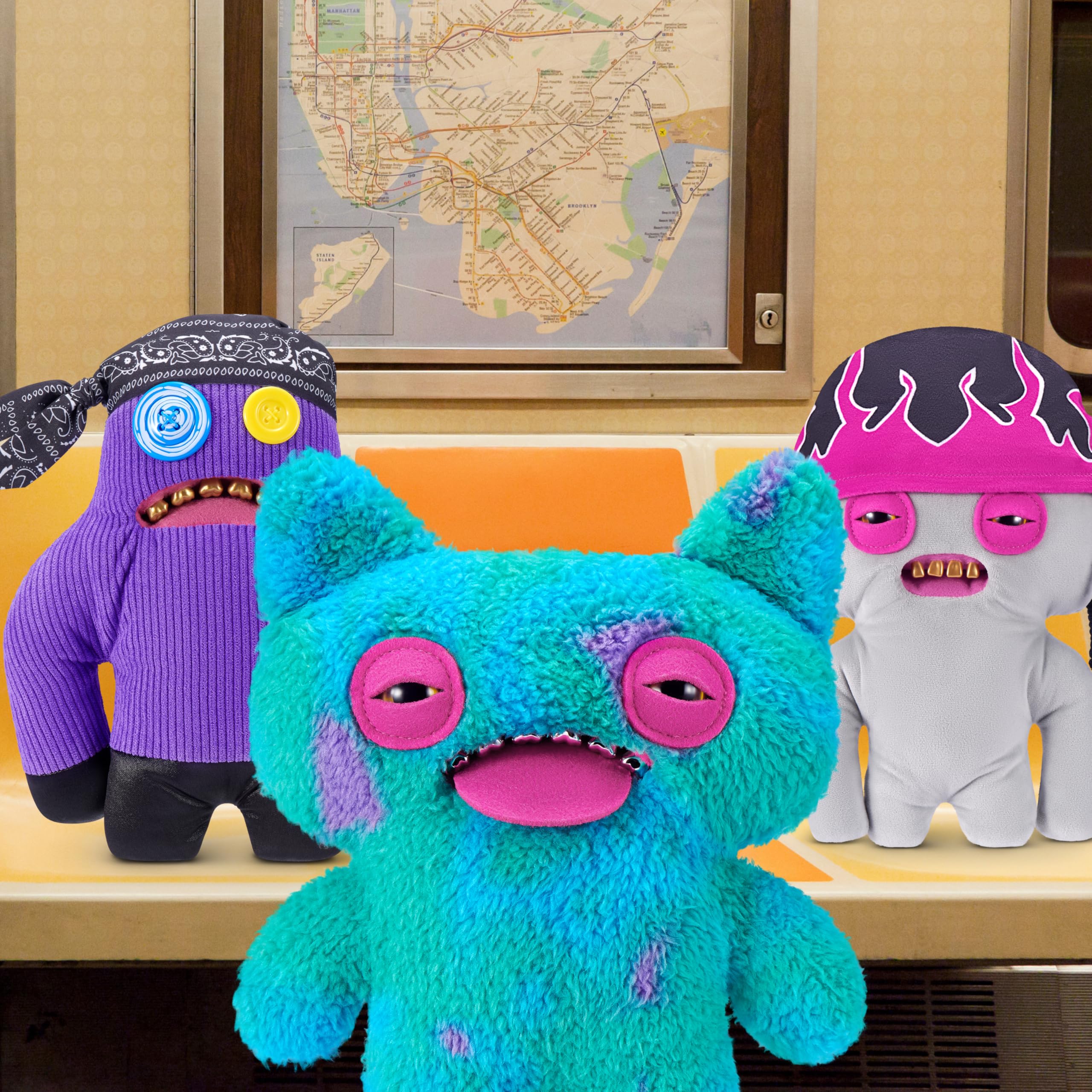 Fuggler Fugg Life Chum Chum 9-Inch Plush Toy | Polyester | Ages 4+ 3