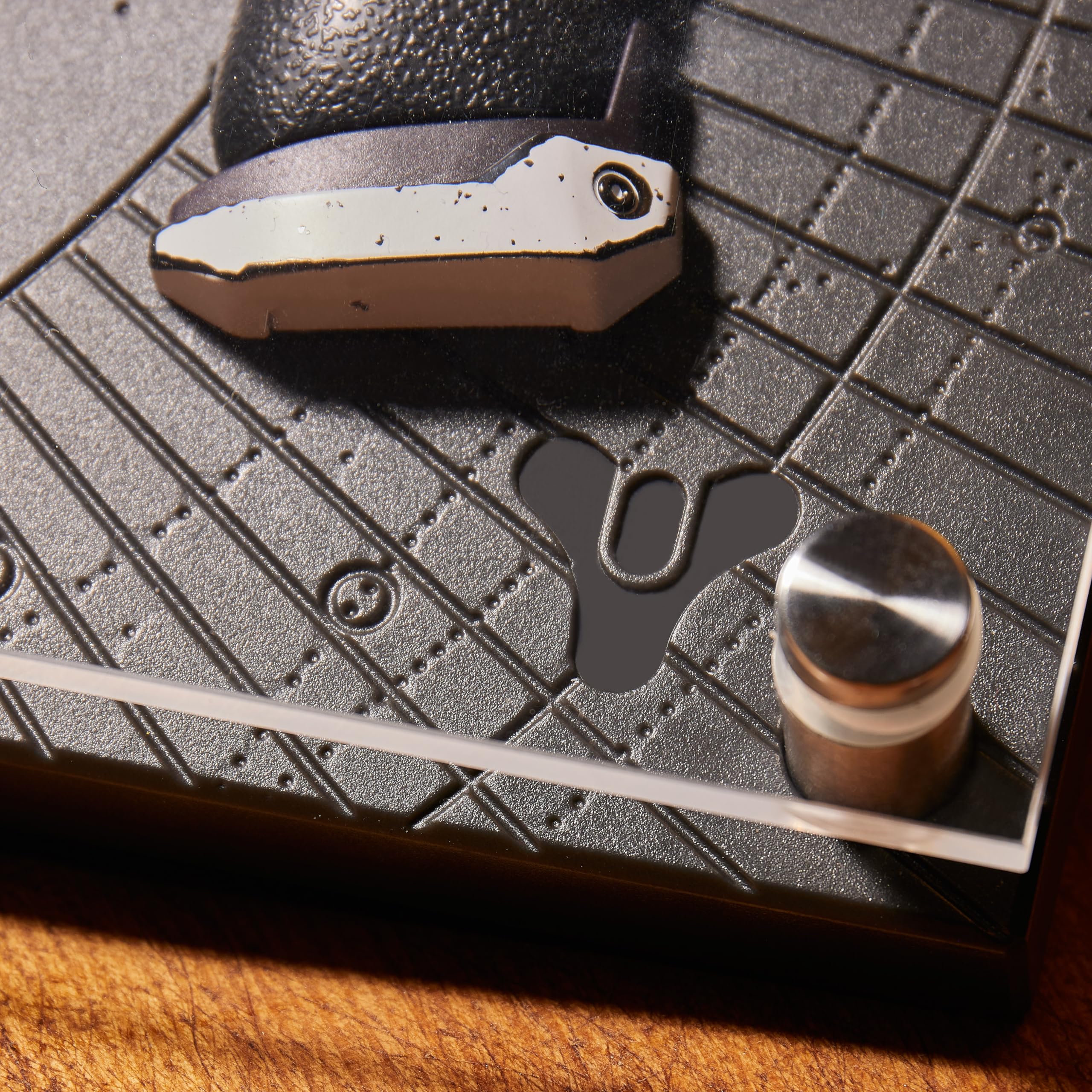 Destiny - Numskull Ace of Spades Exotic Weapon Figure 12x6 in Premium Collectible Statue - Official Bungie Licensed Replica 10