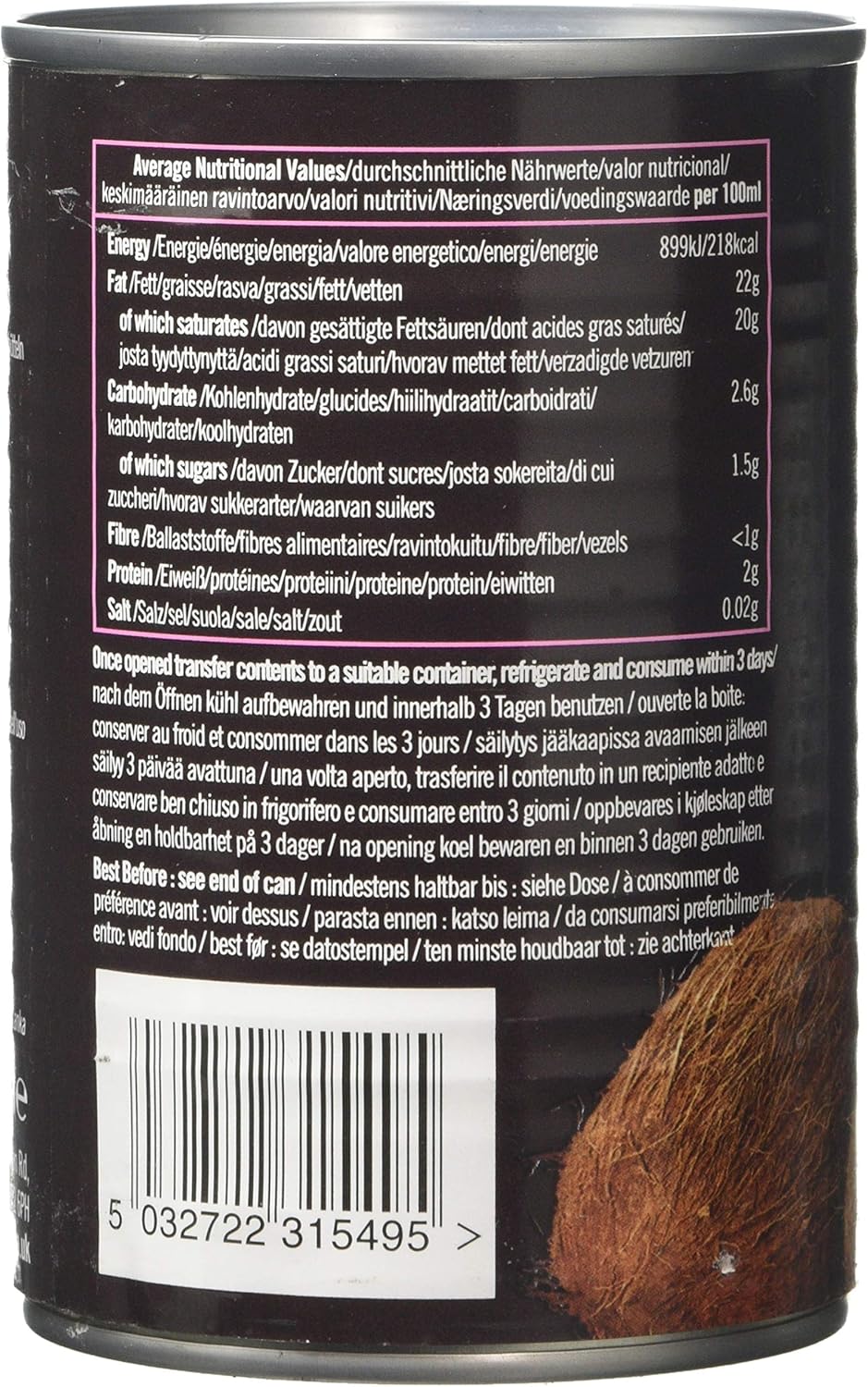 Biona Organic Coconut Cream, 400ml – Rich & Creamy Dairy-Free Alternative 5