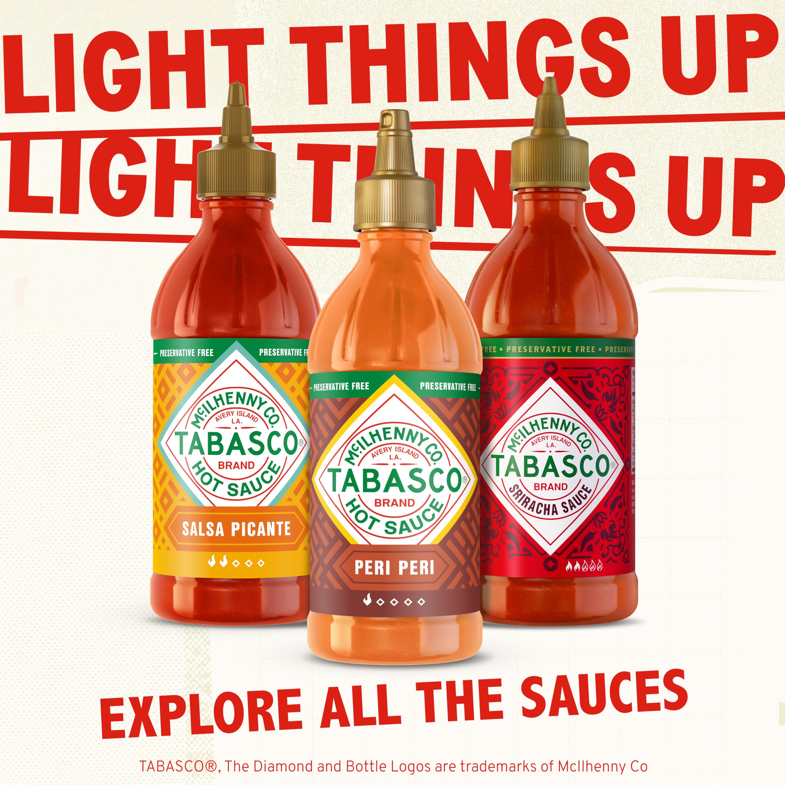 Tabasco Sriracha Hot Chilli Sauce - Fusion of Tabasco & Sriracha | 256ml Squeezy Bottle 5