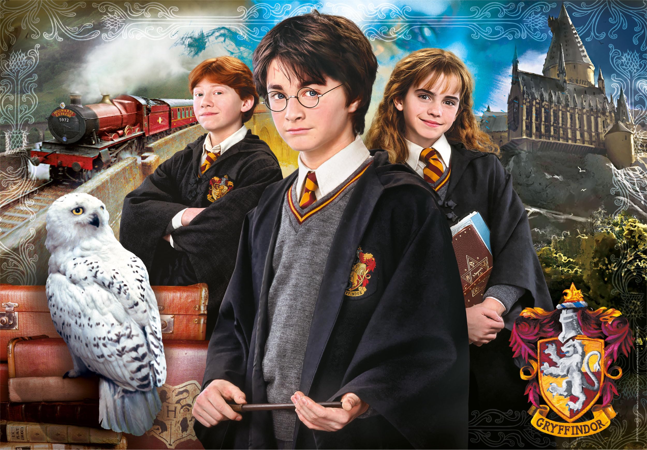 Clementoni Harry Potter Jigsaw Puzzle - 1000 Pieces | 70 x 50 cm Finished Size