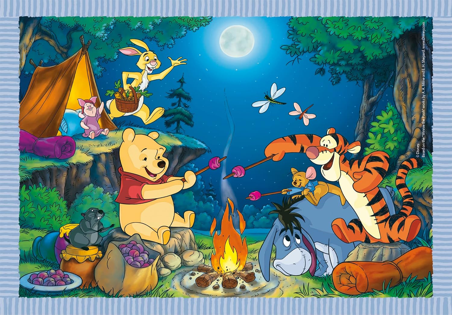 Clementoni Disney Winnie The Pooh 4-in-1 Jigsaw Puzzle Set - 12 to 24 Pieces for Toddlers 5