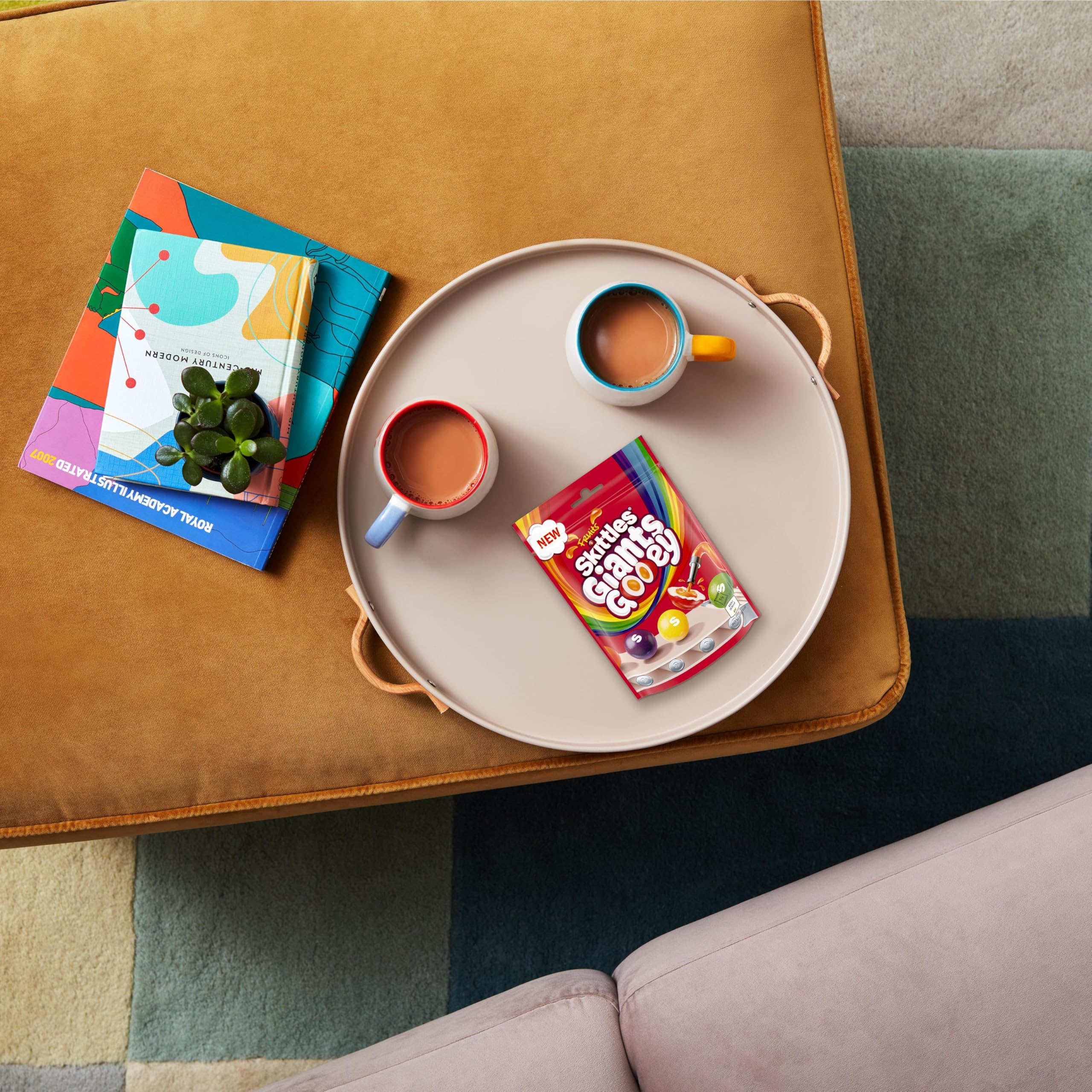 Skittles Giants Gooey Vegan Sweets Sharing Bag 125g 7