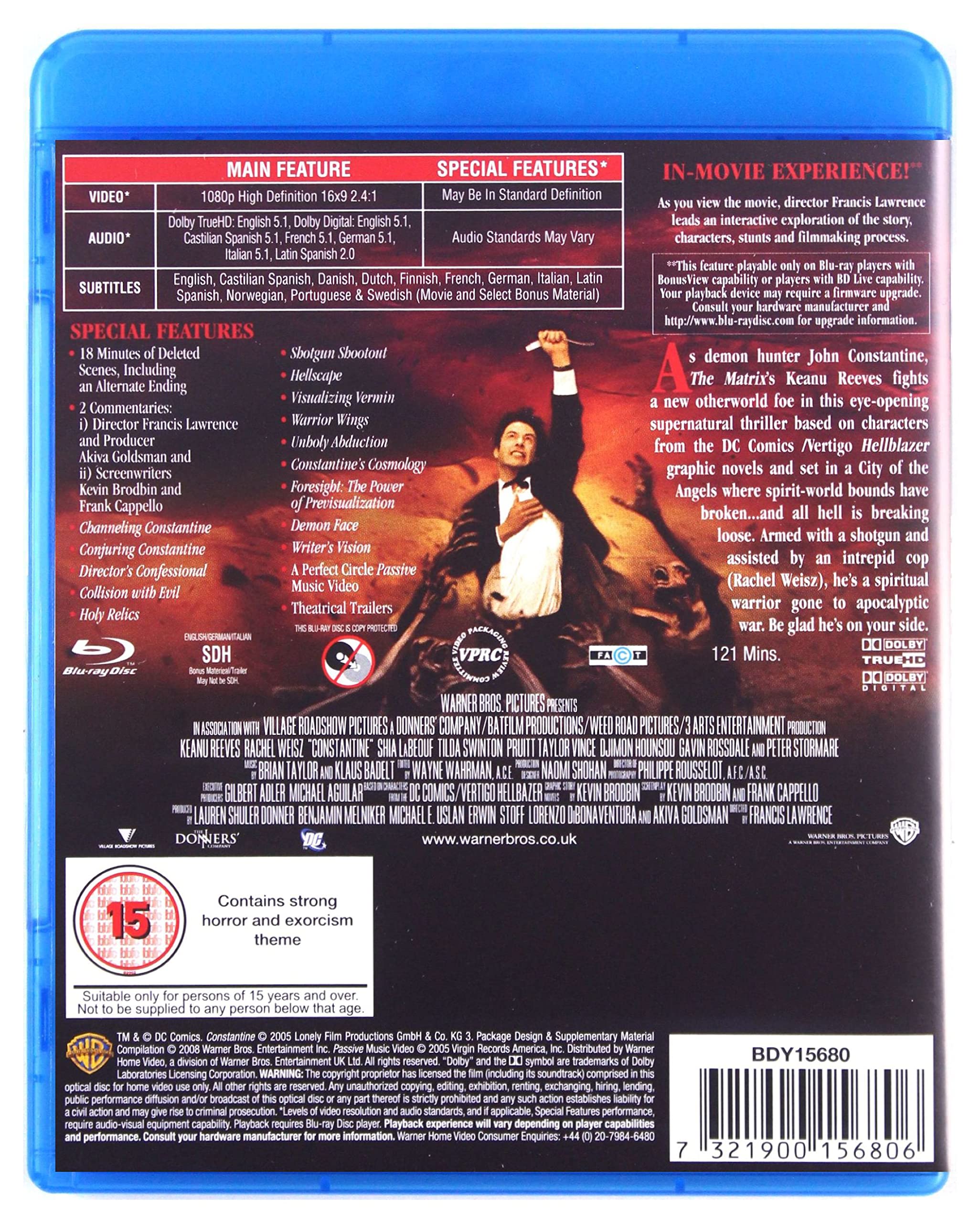 Constantine [Blu-ray]