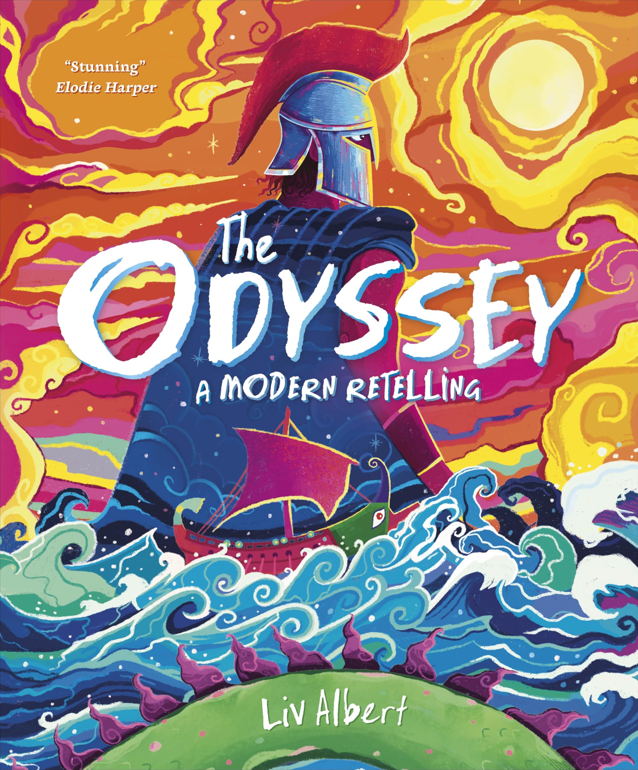 DK The Odyssey: A Modern Retelling by Liv Albert | Hardcover | English