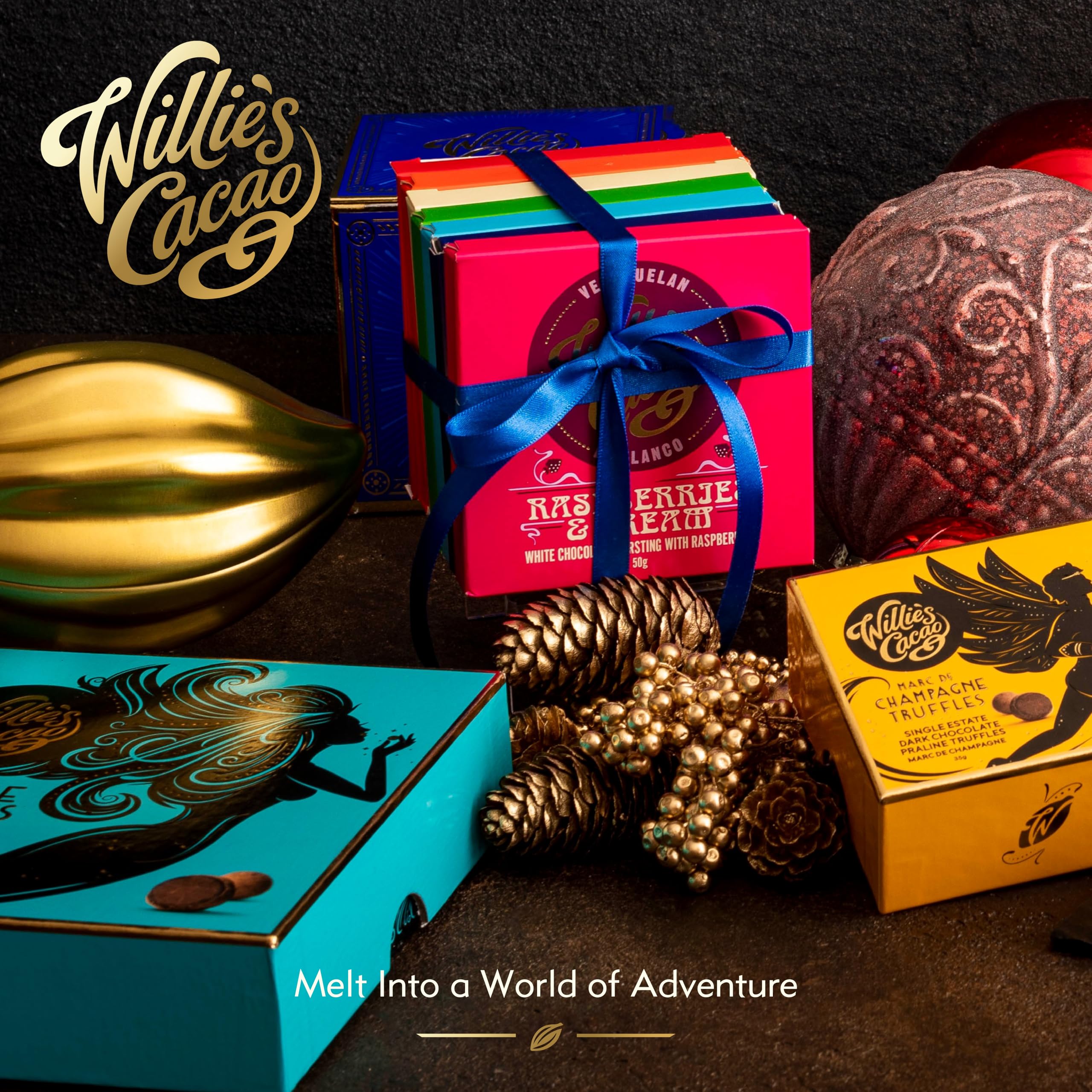 Willie's Cacao - Rio Caribe 72% Dark Chocolate Bar - 50g - Nutty, Coffee Notes 3