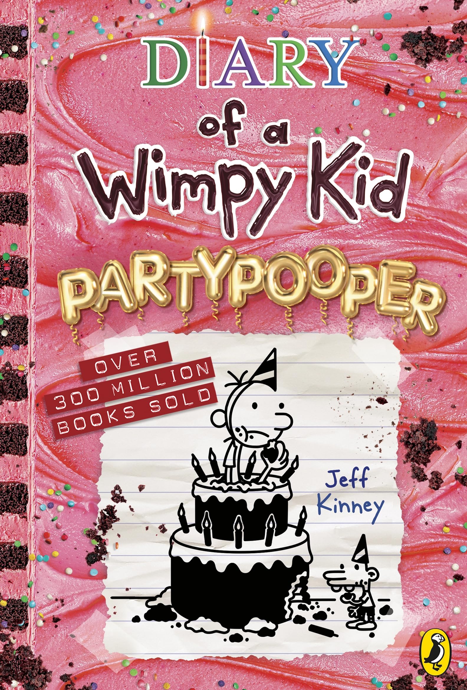 Puffin Diary of a Wimpy Kid: Partypooper (Book 20) by Jeff Kinney | Hardcover