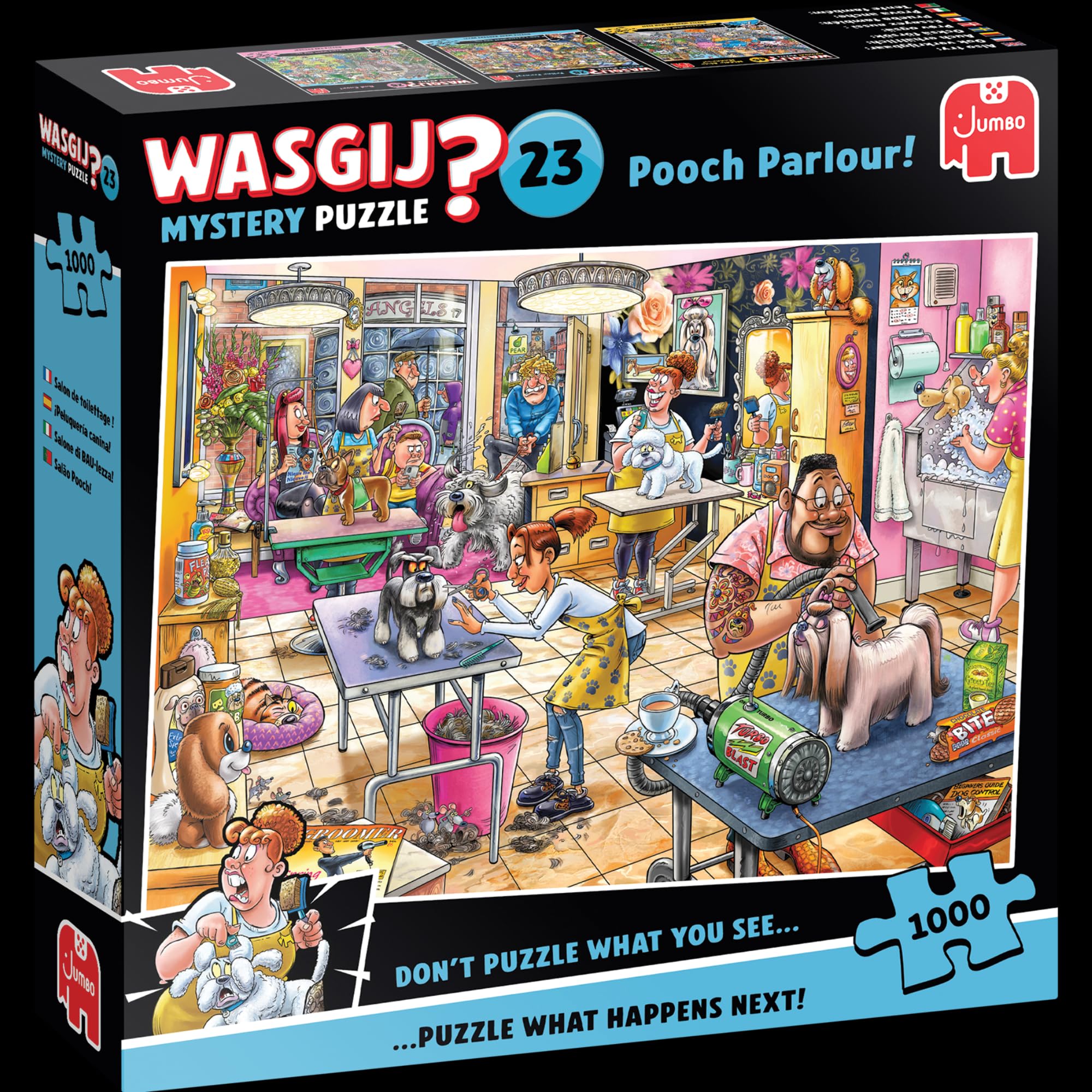 Wasgij Mystery 23: Pooch Parlour - 1000 Piece Jigsaw Puzzle for Adults 6