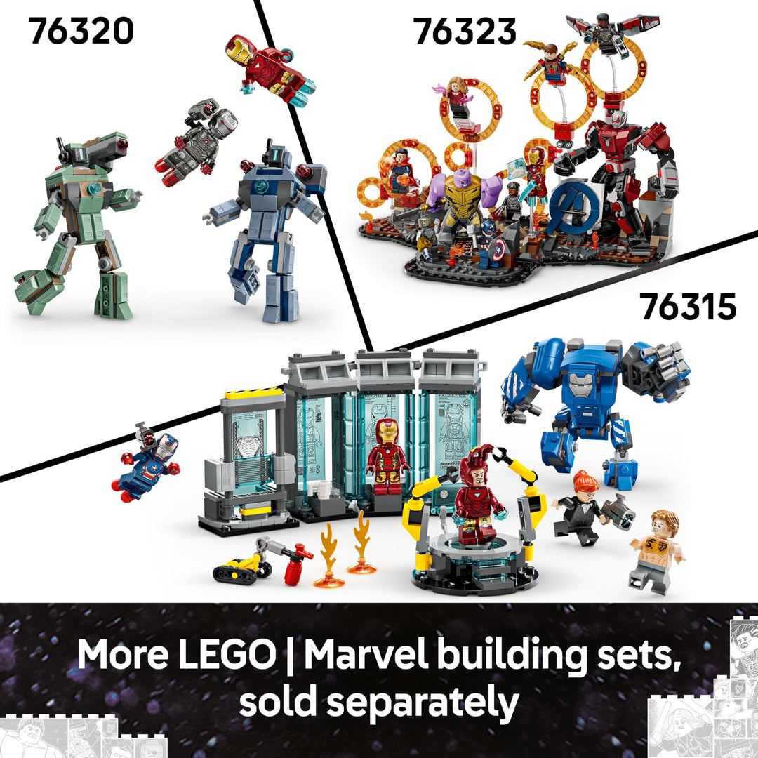LEGO ǀ Marvel Avengers: Endgame Thor vs. Chitauri - Buildable Action Playset for Kids 8+