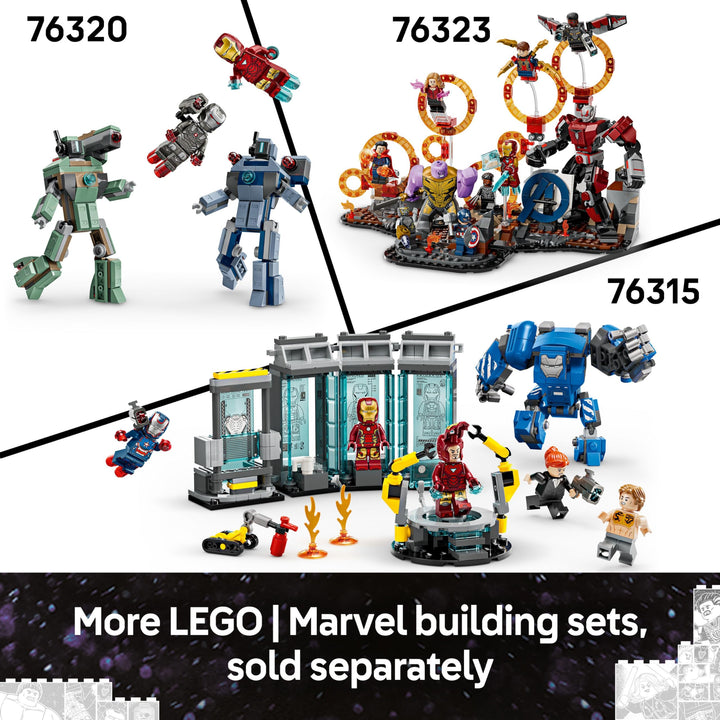 LEGO ǀ Marvel Avengers: Endgame Thor vs. Chitauri - Buildable Action Playset for Kids 8+