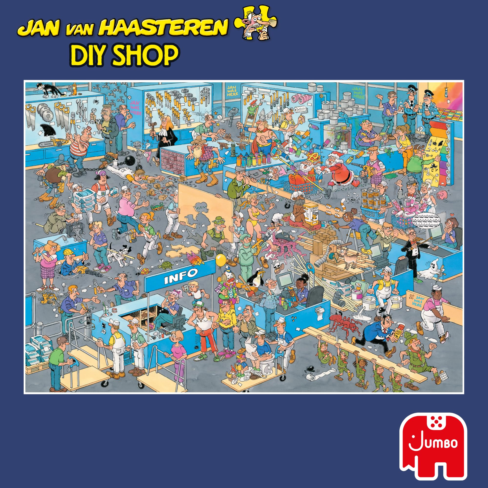 Jan Van Haasteren DIY Shop & Renovation Project - 2 x 1000 Piece Adult Puzzle Set 6