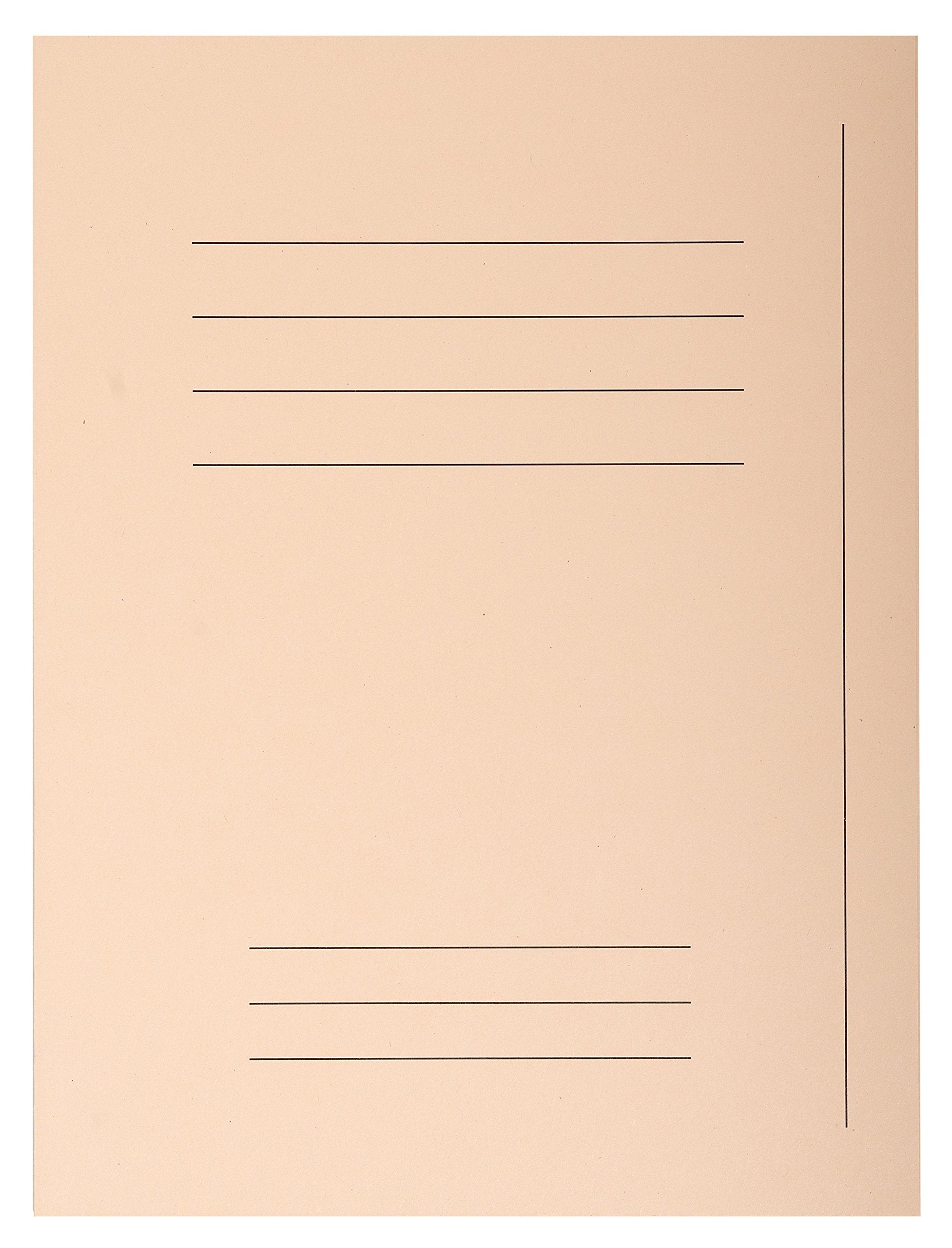 Exacompta Forever Printed Square Cut Folder - 50 Pack | A4 | 220 gsm Card | Assorted Colours 5