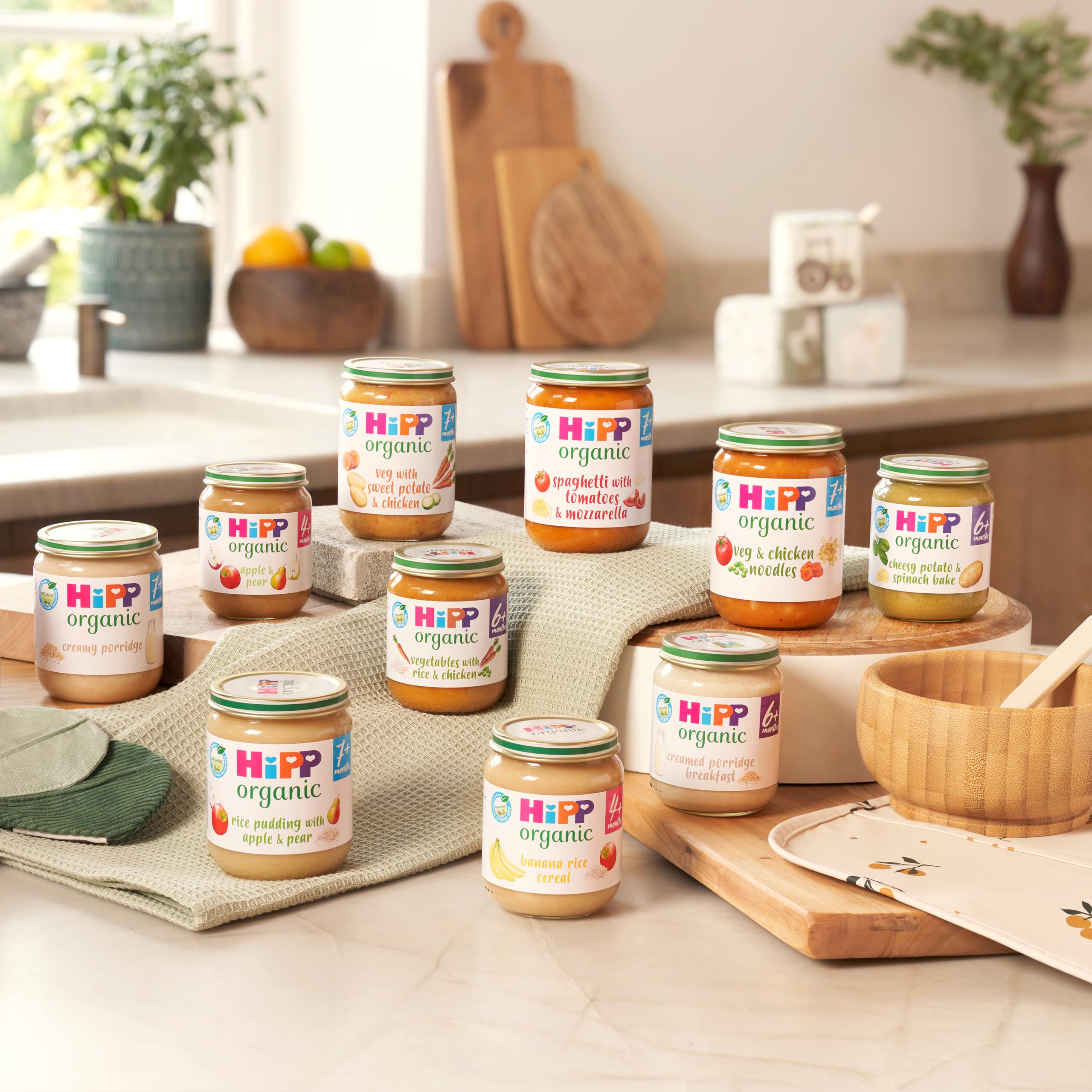 HiPP Organic Veg with Sweet Potato & Chicken Baby Food Jar | 7+ Months | 6 x 190g Pack 5