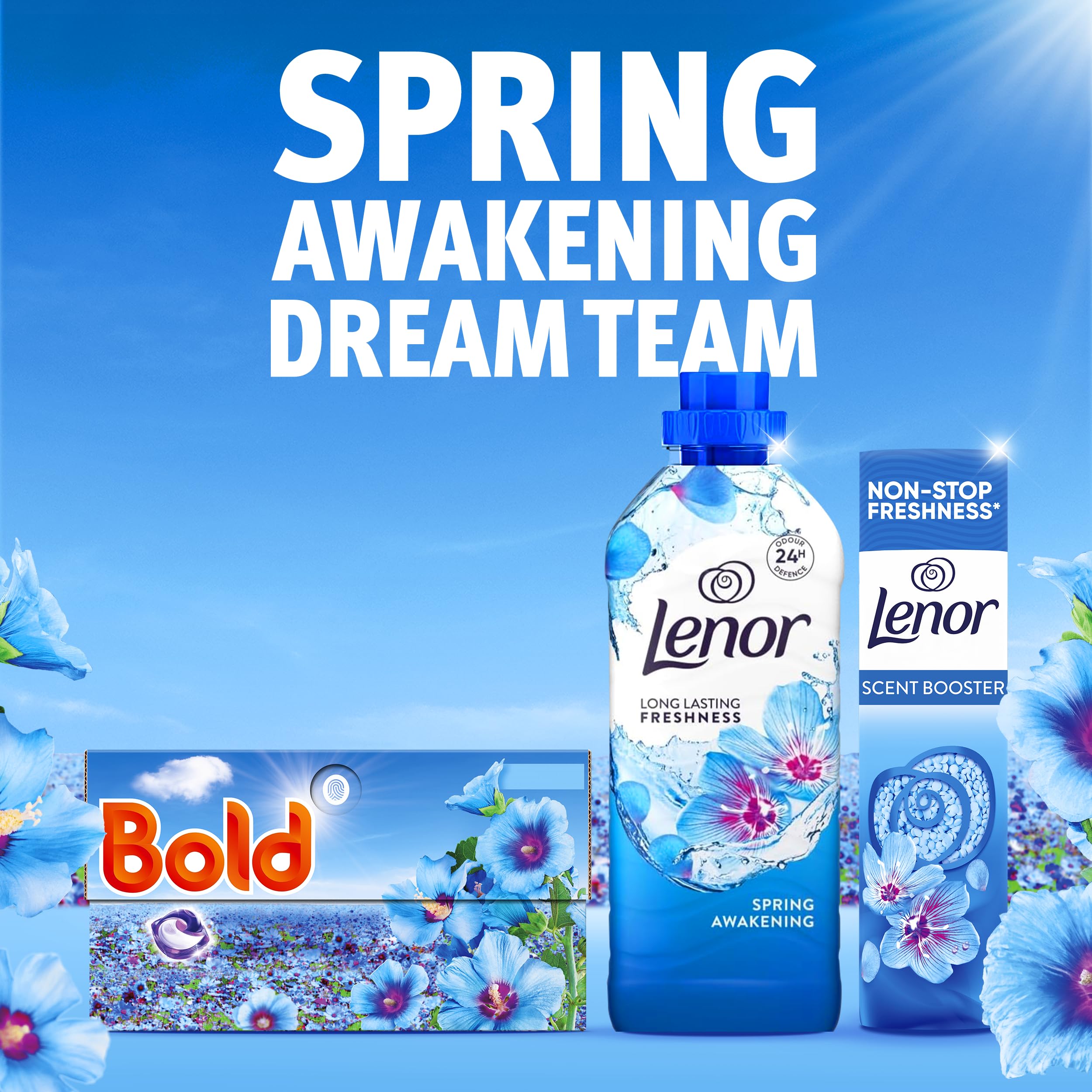 Bold PODS Spring Awakening Washing Liquid Laundry Detergent Capsules, 38 Washes 4