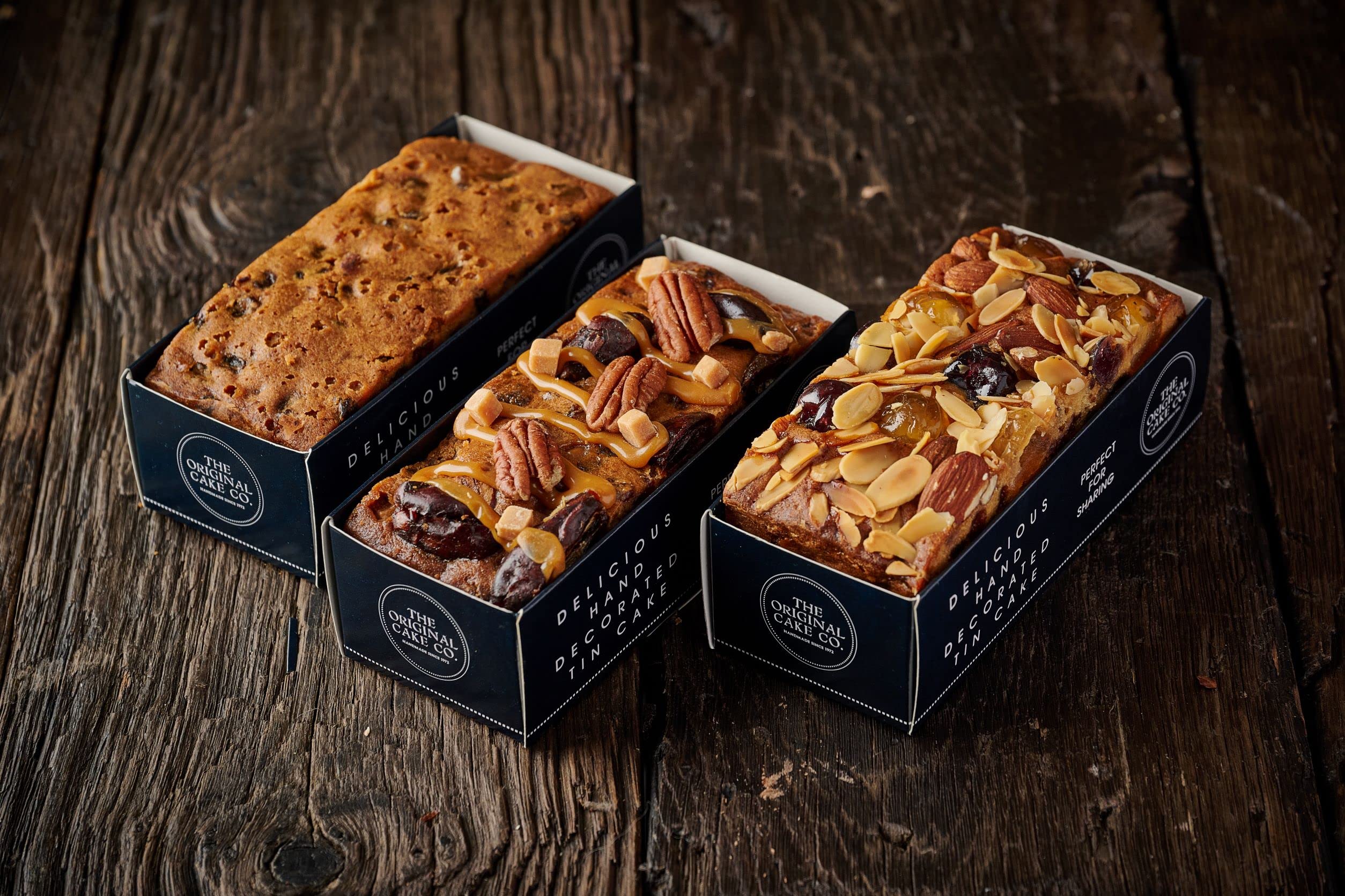 The Original Cake Company - Trio of Fruit Cake Selection with Butter, Genoa & Salted Caramel Date 7