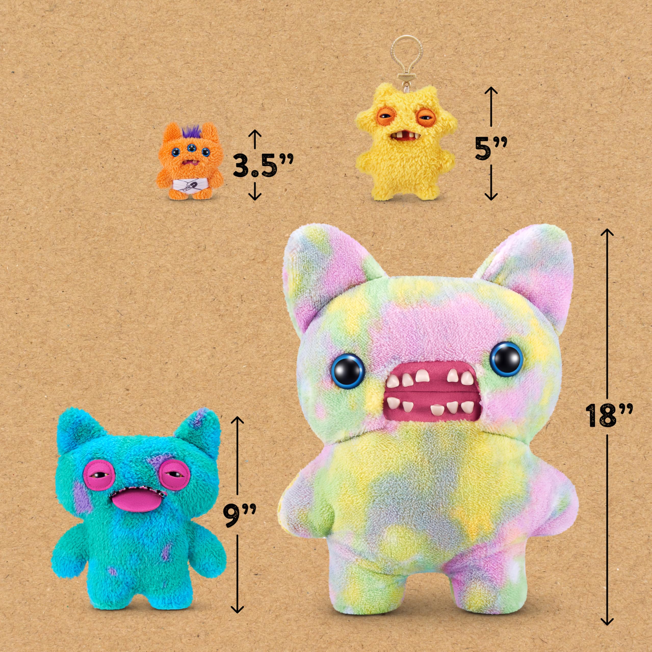 Fuggler Fugg Life Chum Chum 9-Inch Plush Toy | Polyester | Ages 4+ 6