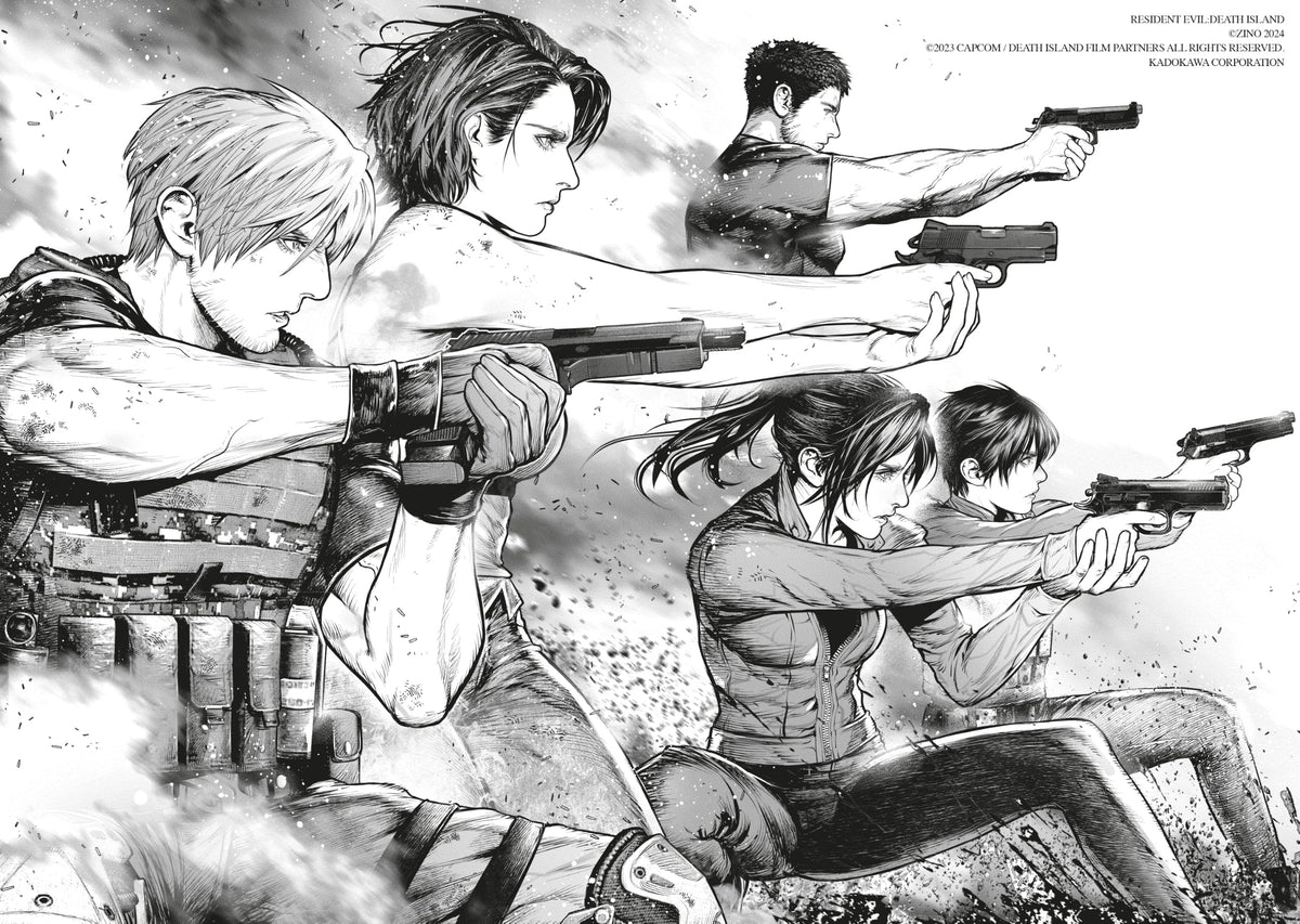 Titan Comics Resident Evil: Death Island Vol. 1 Manga - Paperback