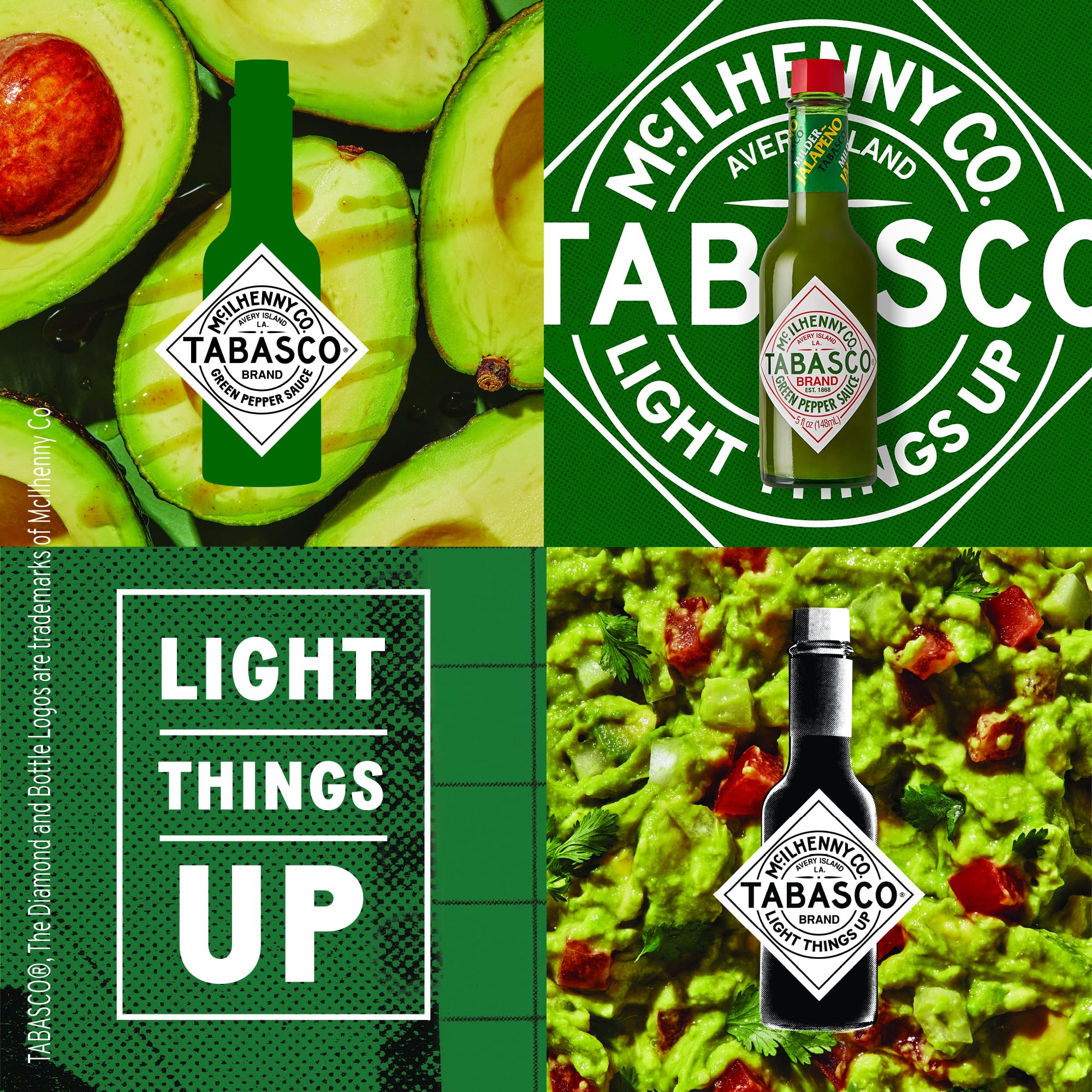 Tabasco Green Pepper Mild Hot Sauce - Tangy Jalapeño Heat | 57ml Bottle 3