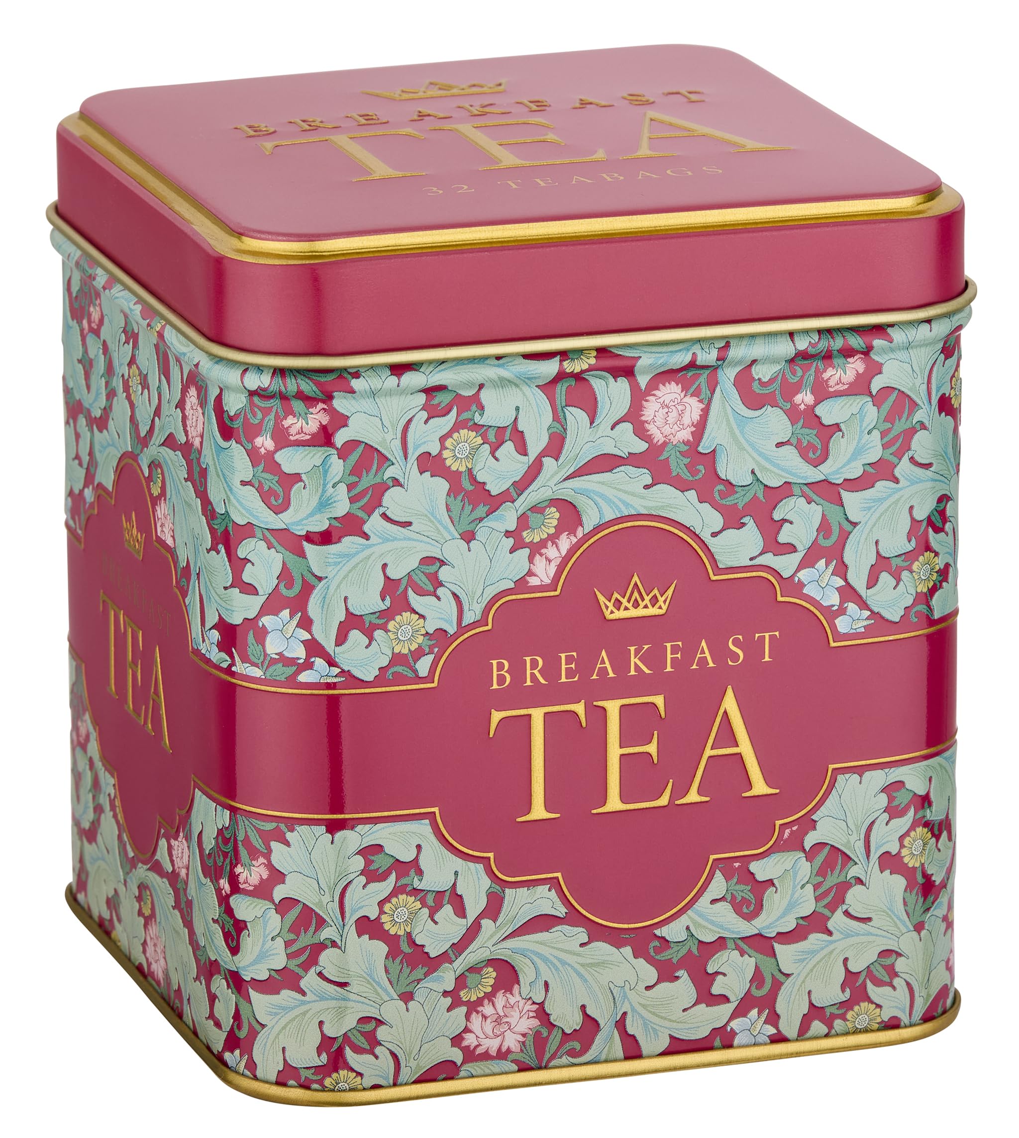 New English Teas Victorian Garden Tea Tin - 32 English Breakfast Teabags 7