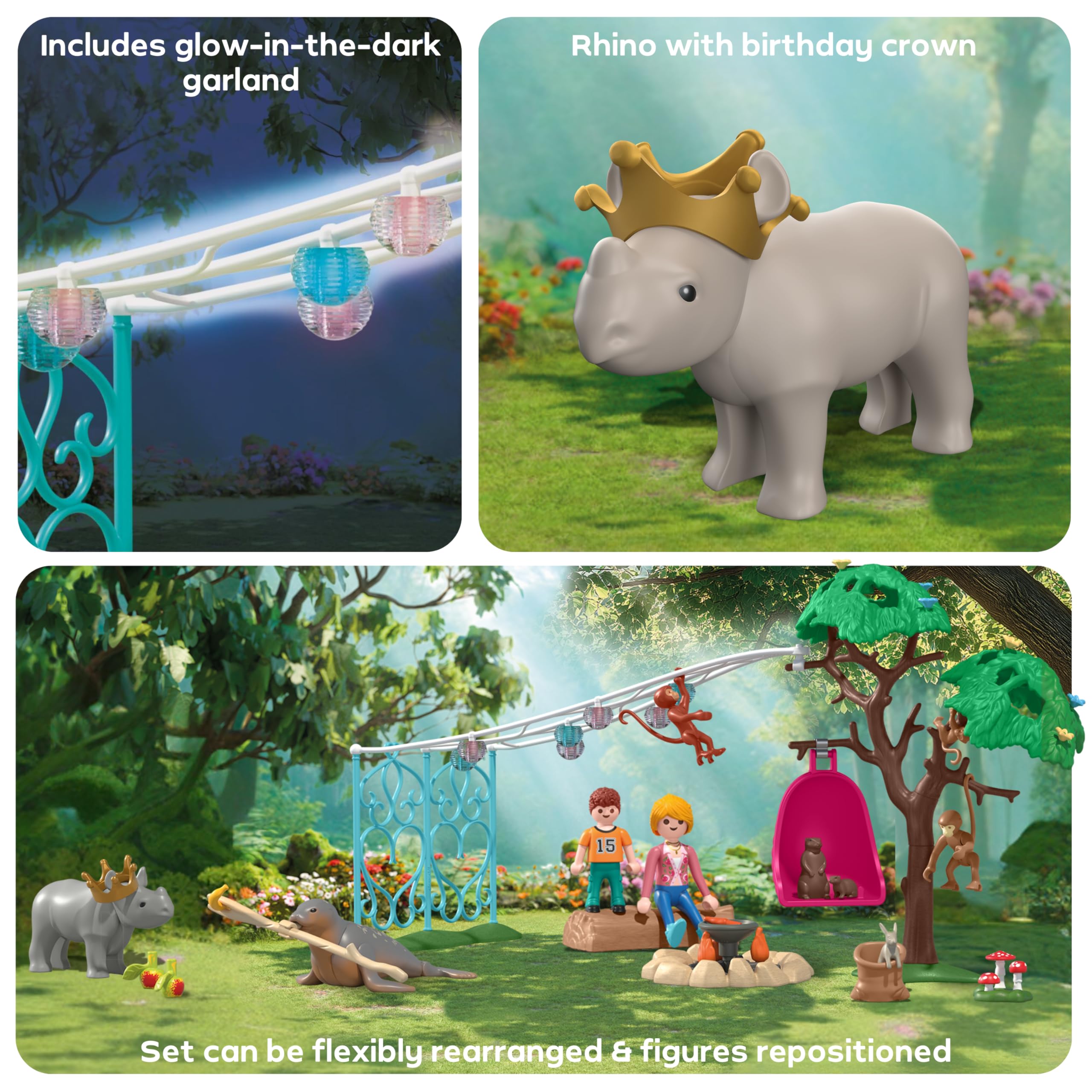 Playmobil Animals & Friends Fun Birthday Party Toy for Ages 4+ 4