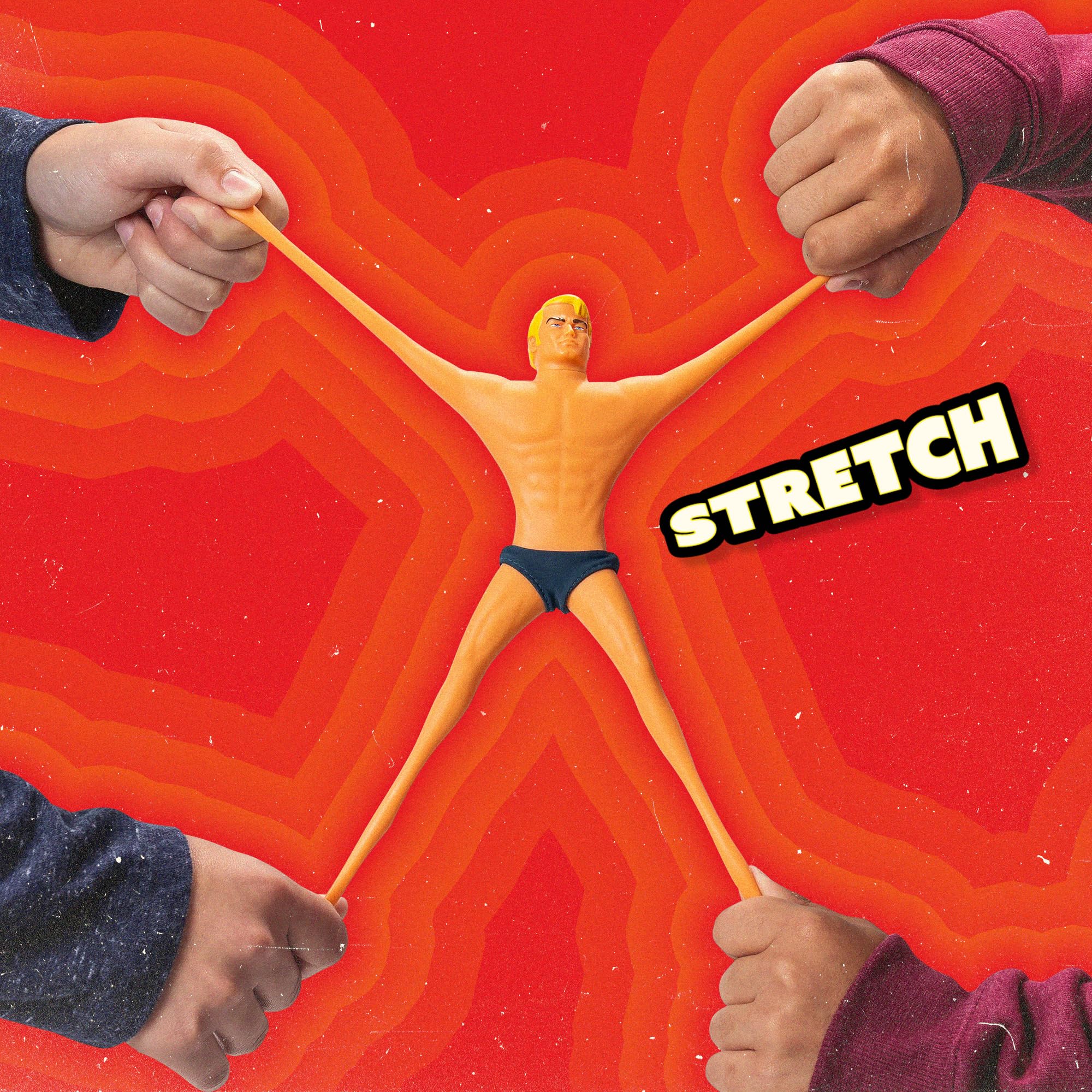Stretch Armstrong Retro 6-Inch Action Figure - Latex Rubber Stretchable Toy 14